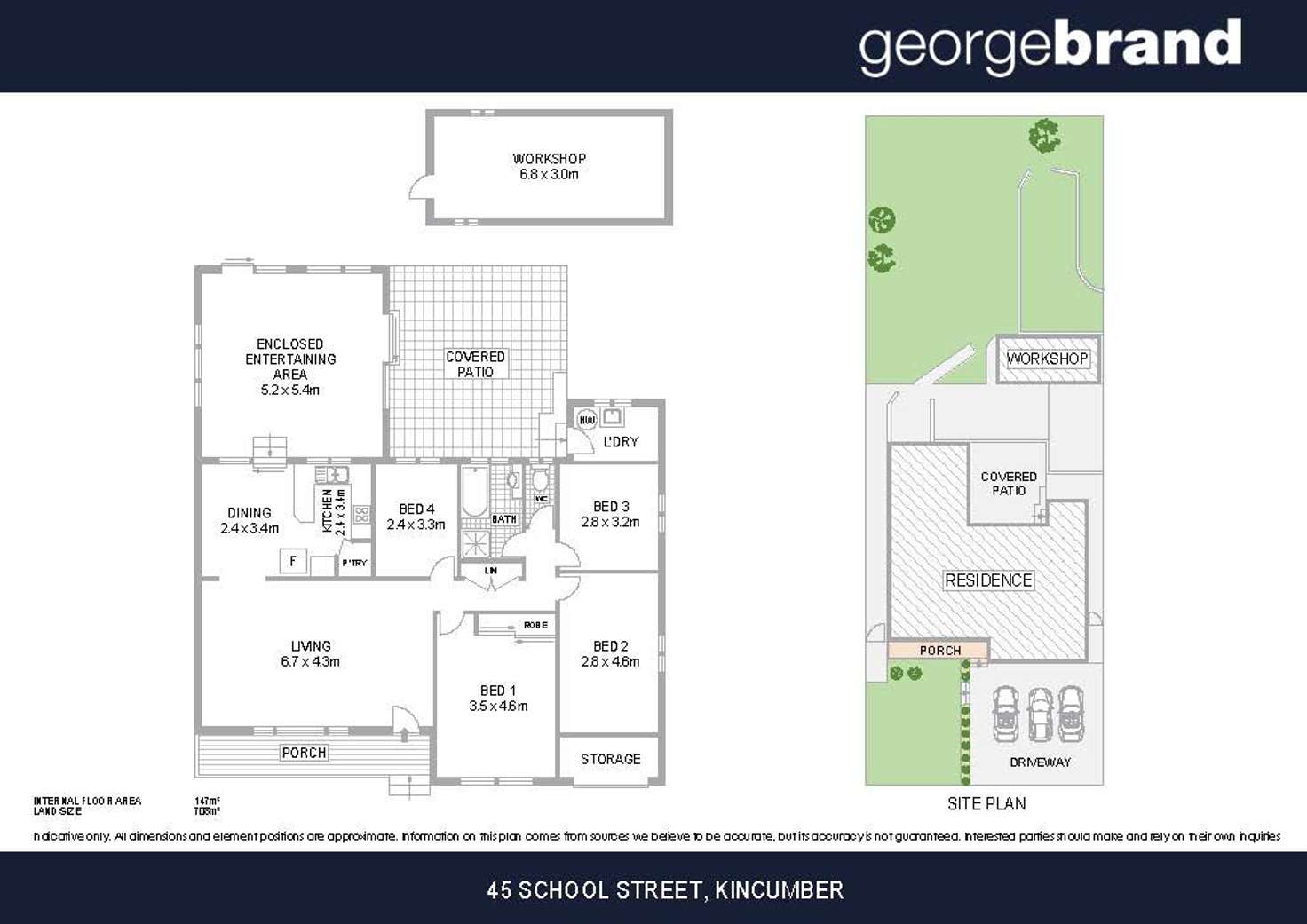Floorplan of Homely house listing, 45 School Street, Kincumber NSW 2251