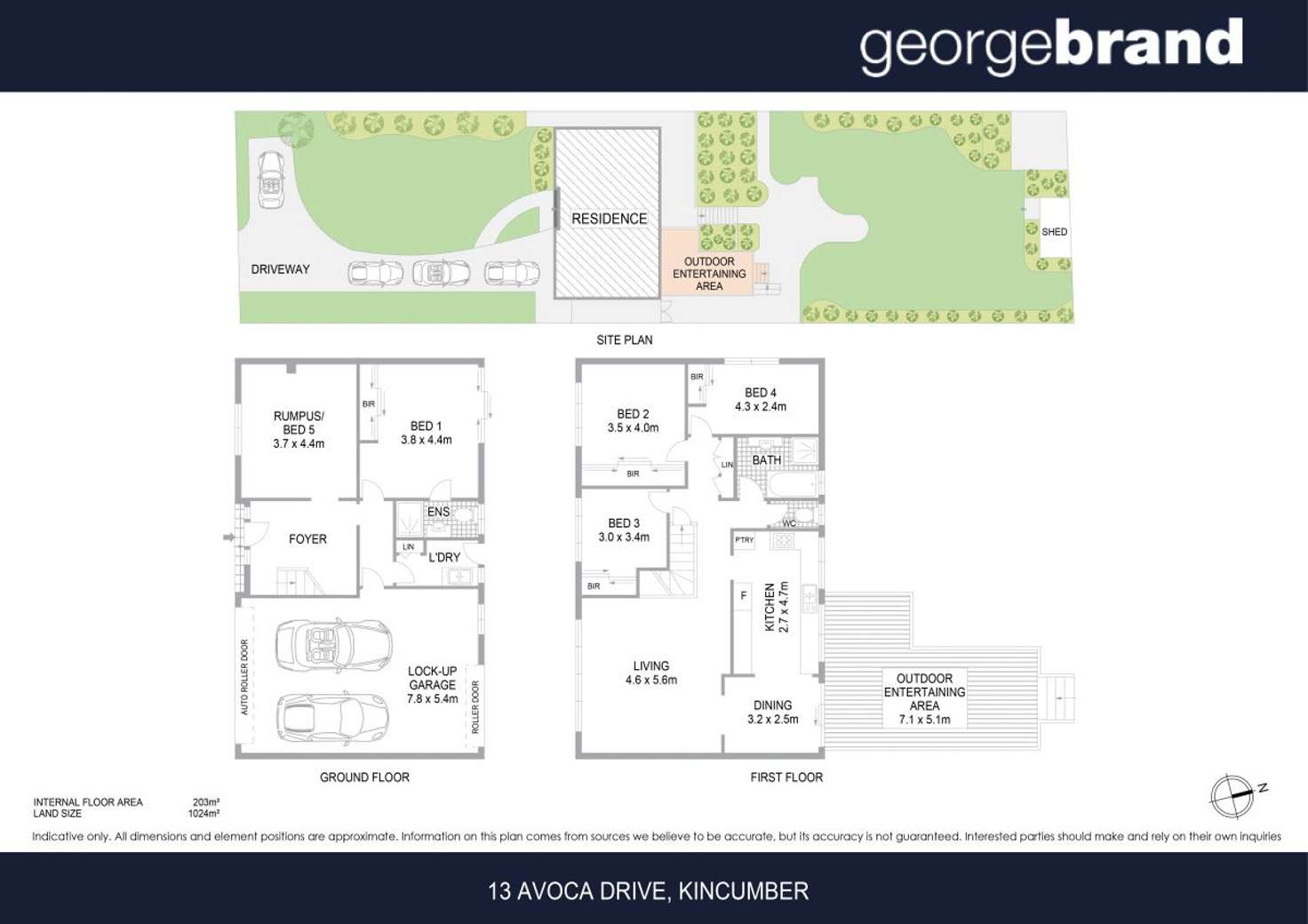 Floorplan of Homely house listing, 13 Avoca Drive, Kincumber NSW 2251
