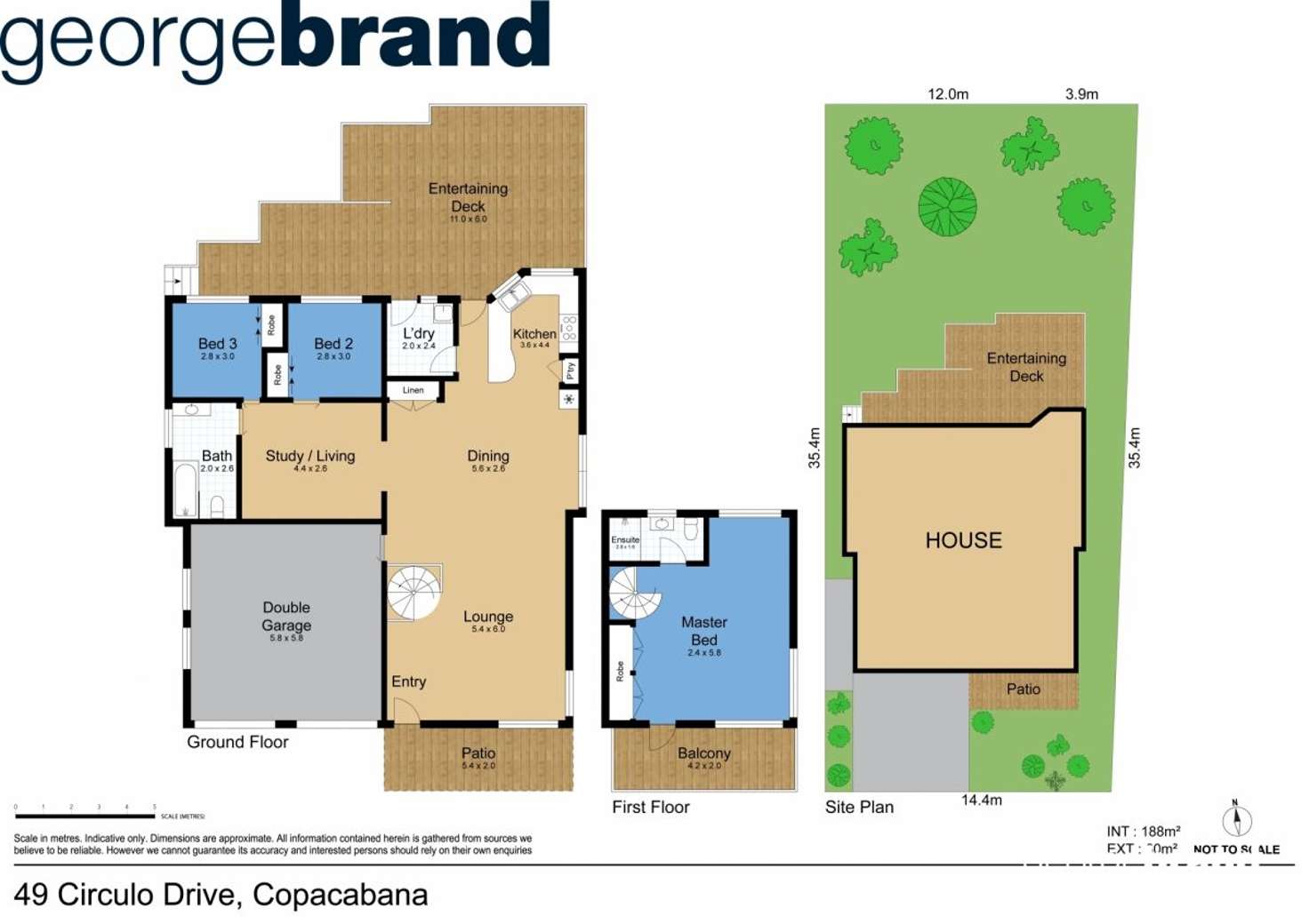 Floorplan of Homely house listing, 49 Circulo Drive, Copacabana NSW 2251