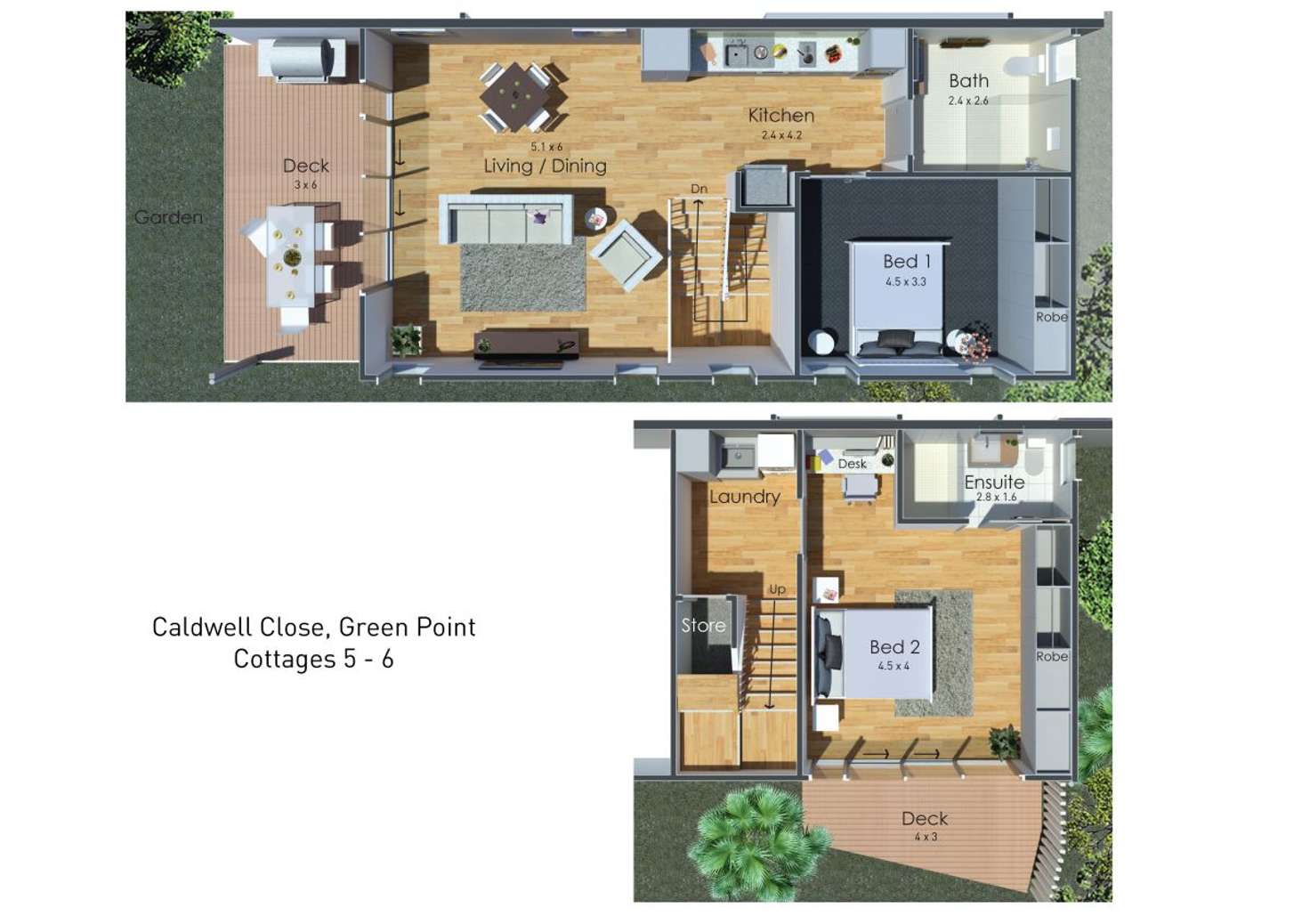 Floorplan of Homely villa listing, 5/13-14 Caldwell Close, Green Point NSW 2251