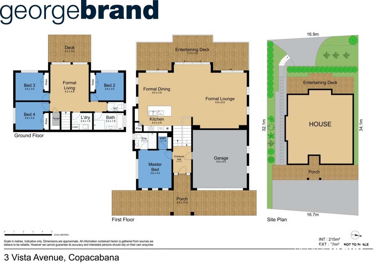 Floorplan of Homely house listing, 3 Vista Avenue, Copacabana NSW 2251