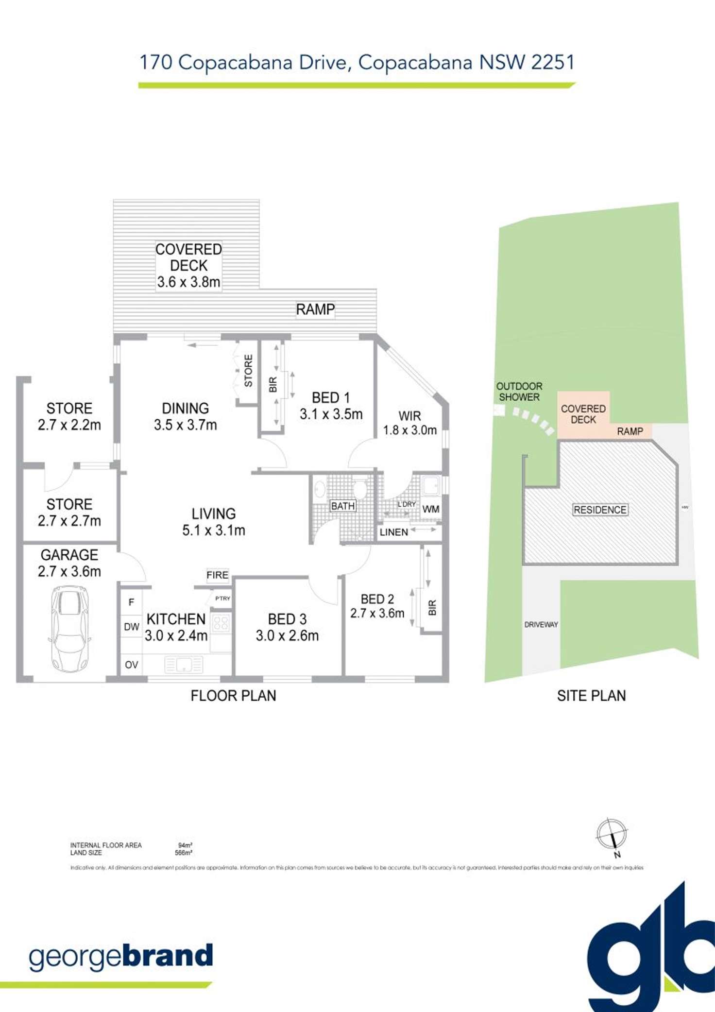 Floorplan of Homely house listing, 170 Copacabana Drive, Copacabana NSW 2251