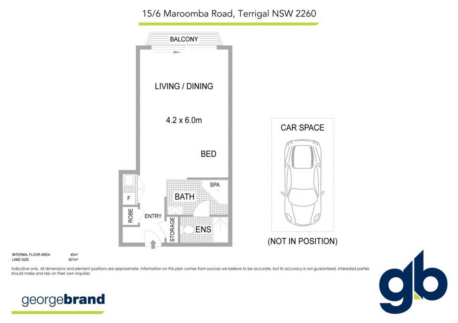 Floorplan of Homely unit listing, 15/6 Maroomba Road, Terrigal NSW 2260