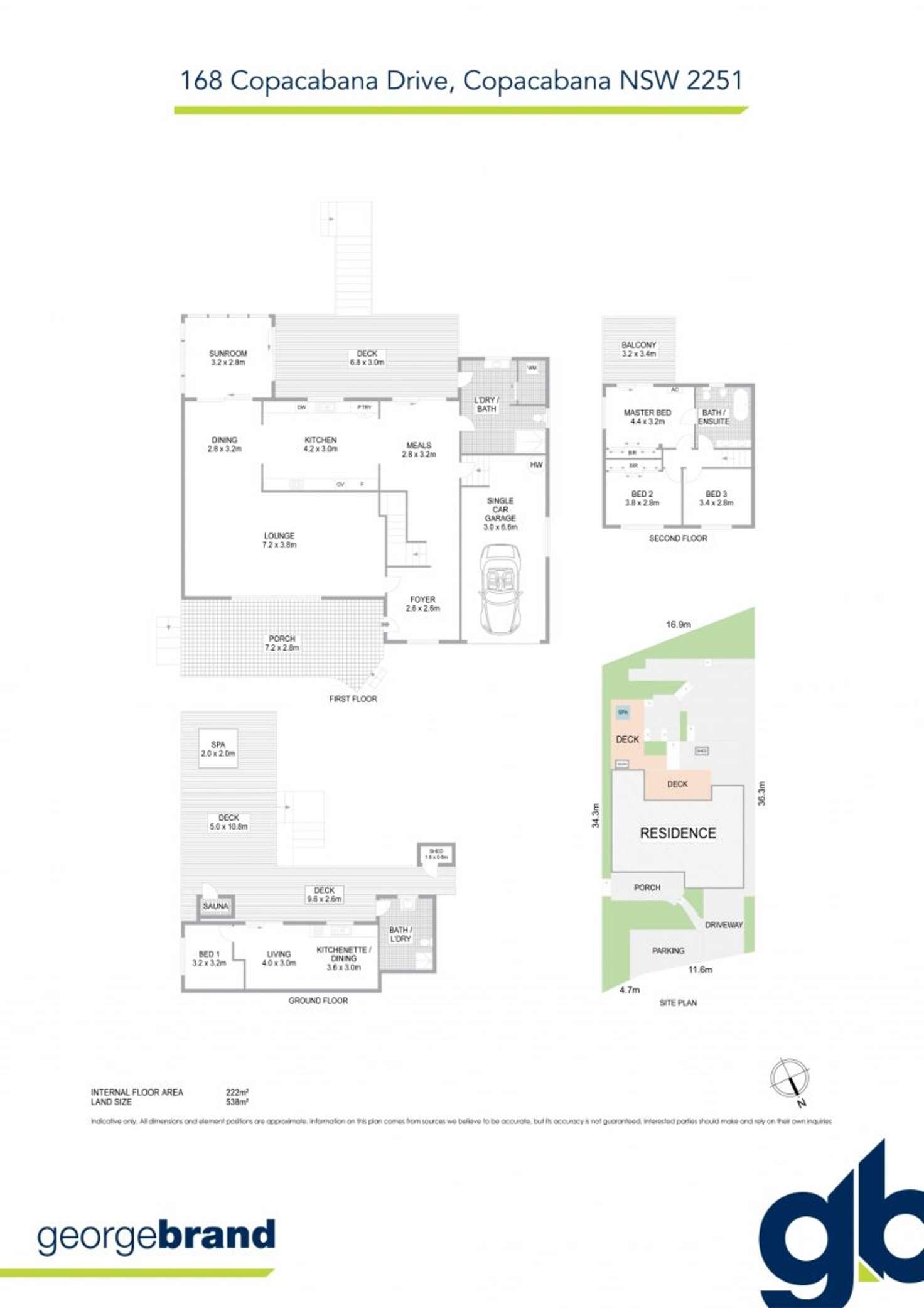 Floorplan of Homely house listing, 168 Copacabana Drive, Copacabana NSW 2251