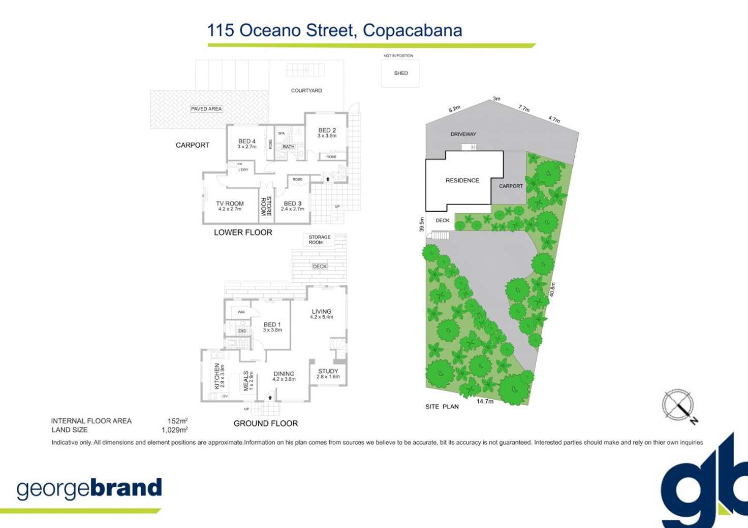 Floorplan of Homely house listing, 115 Oceano Street, Copacabana NSW 2251