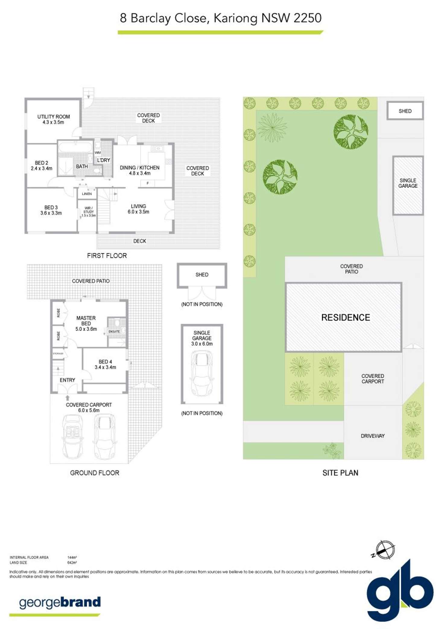 Floorplan of Homely house listing, 8 Barclay Close, Kariong NSW 2250