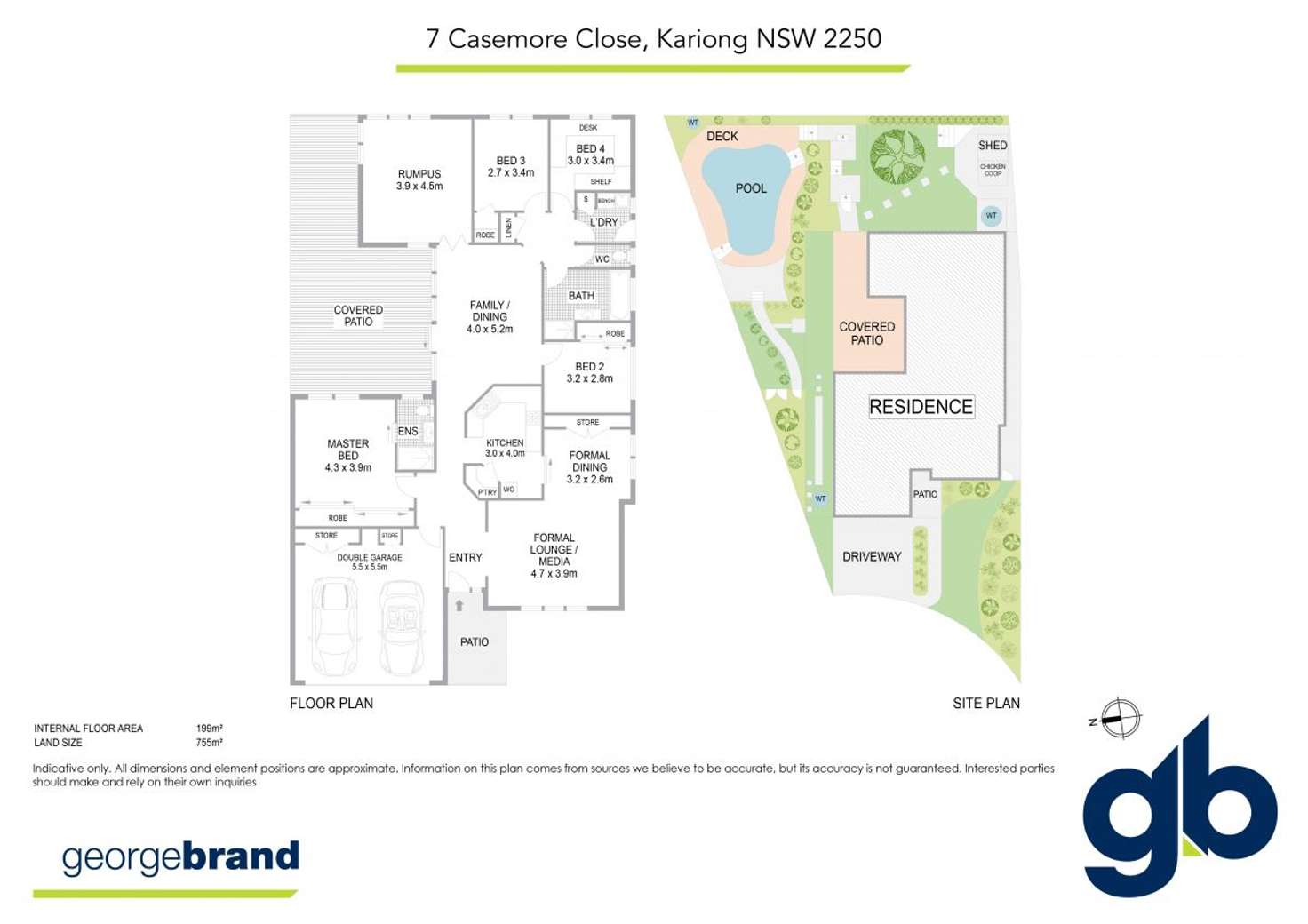 Floorplan of Homely house listing, 7 Casemore Close, Kariong NSW 2250