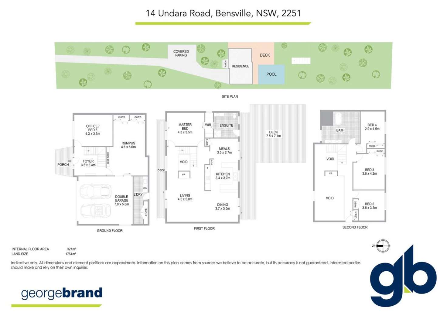 Floorplan of Homely house listing, 14 Undara Road, Bensville NSW 2251