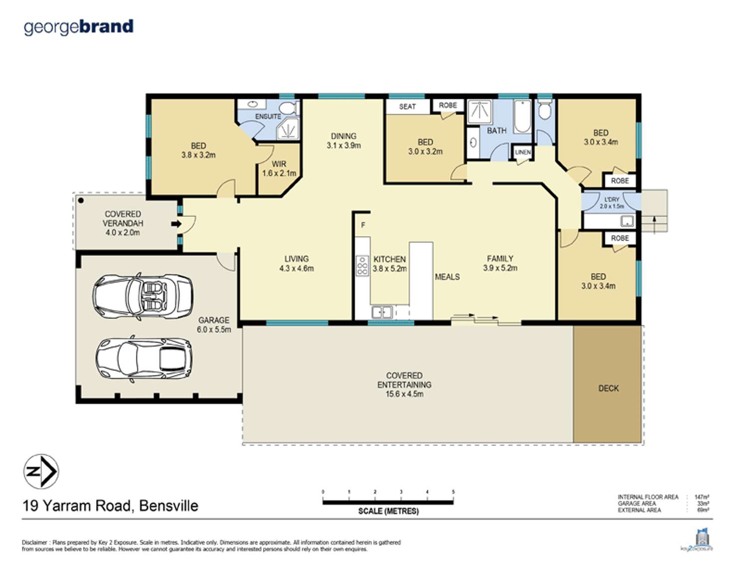 Floorplan of Homely house listing, 19 Yarram Rd, Bensville NSW 2251