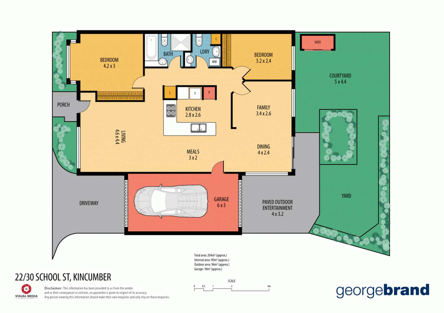 Floorplan of Homely villa listing, 22/30 School St, Kincumber NSW 2251