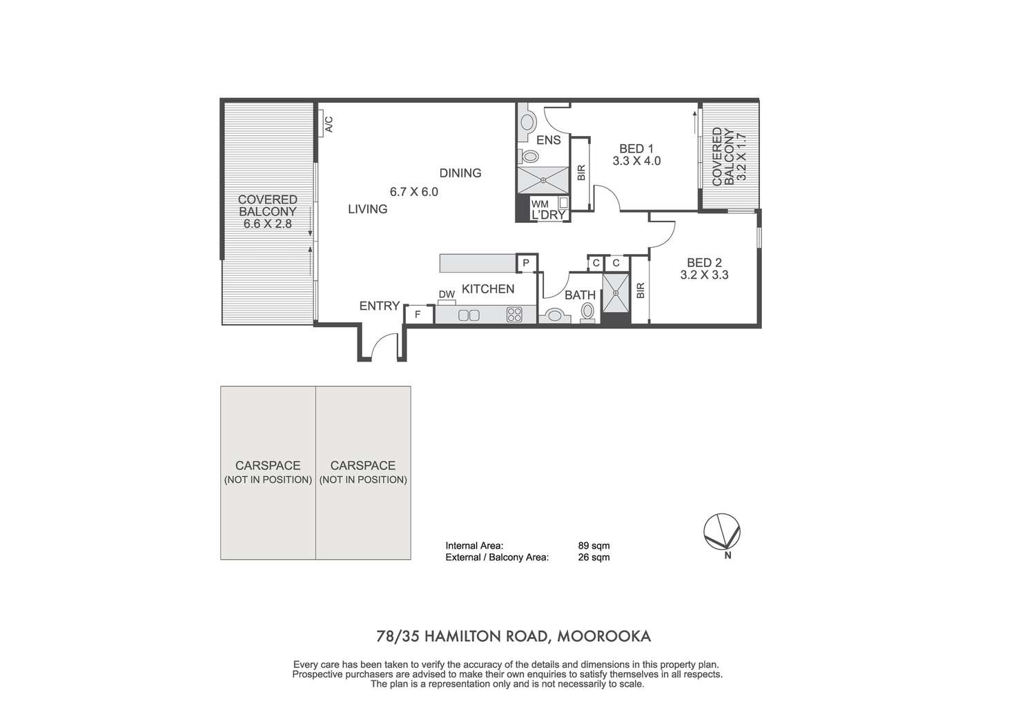 Floorplan of Homely apartment listing, 78/35 Hamilton Road, Moorooka QLD 4105