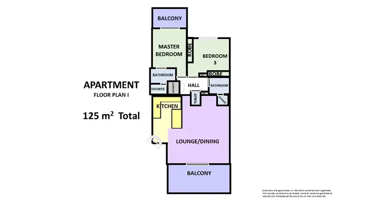 Floorplan of Homely apartment listing, 60/19 Carina Peak Drive, Varsity Lakes QLD 4227