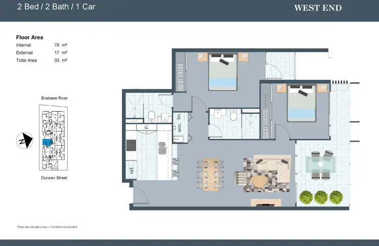 Floorplan of Homely apartment listing, ID:21147522/25 Duncan Street, West End QLD 4101