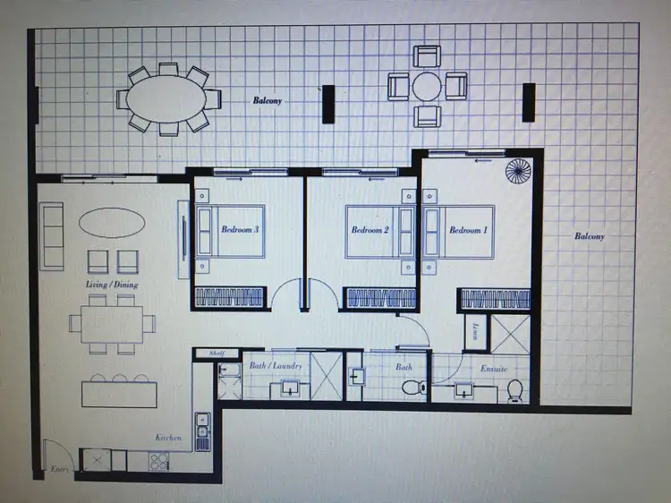 Floorplan of Homely unit listing, ID:21151138/1 York Street, Nundah QLD 4012