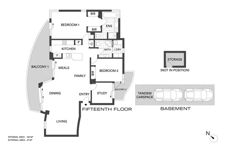 Floorplan of Homely unit listing, ID:21152218/40 Riverview Parade, Surfers Paradise QLD 4217