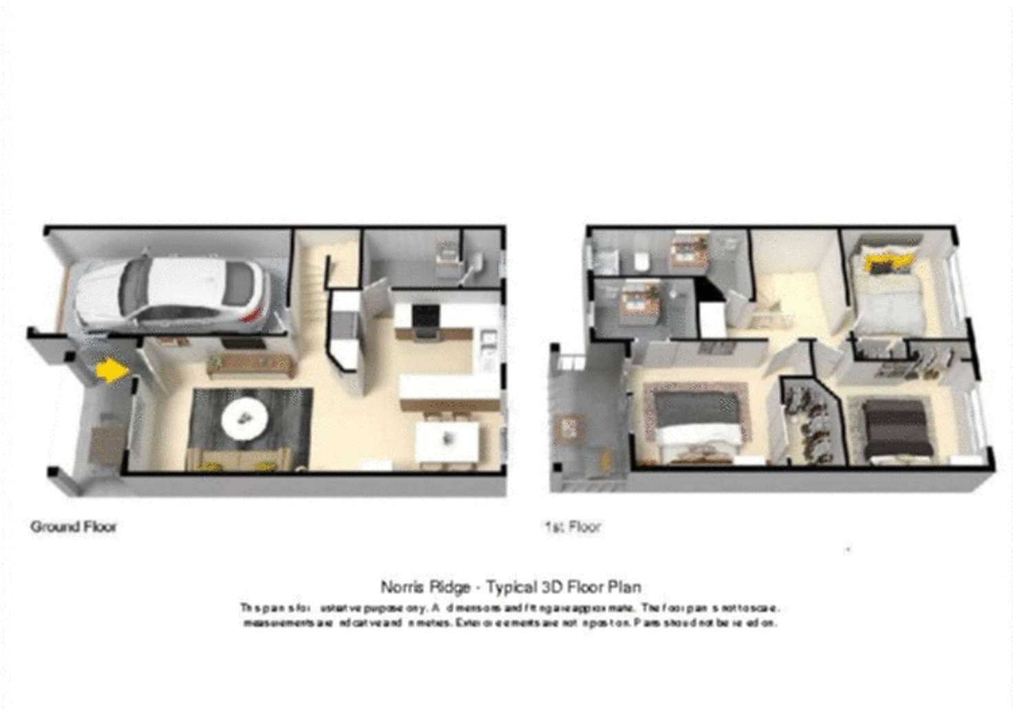 Floorplan of Homely townhouse listing, ID:3897565/21 Emma Street, Bracken Ridge QLD 4017