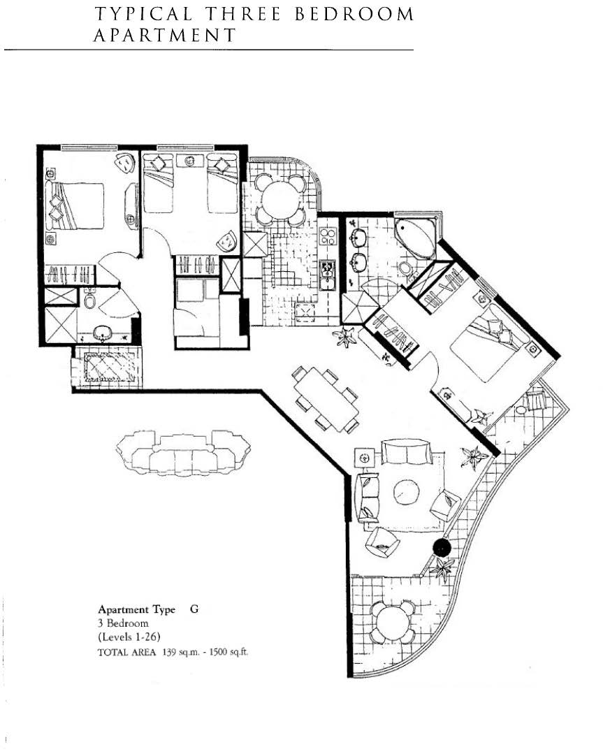 Floorplan of Homely apartment listing, ID:3910383/32 Macrossan Street, Brisbane City QLD 4000