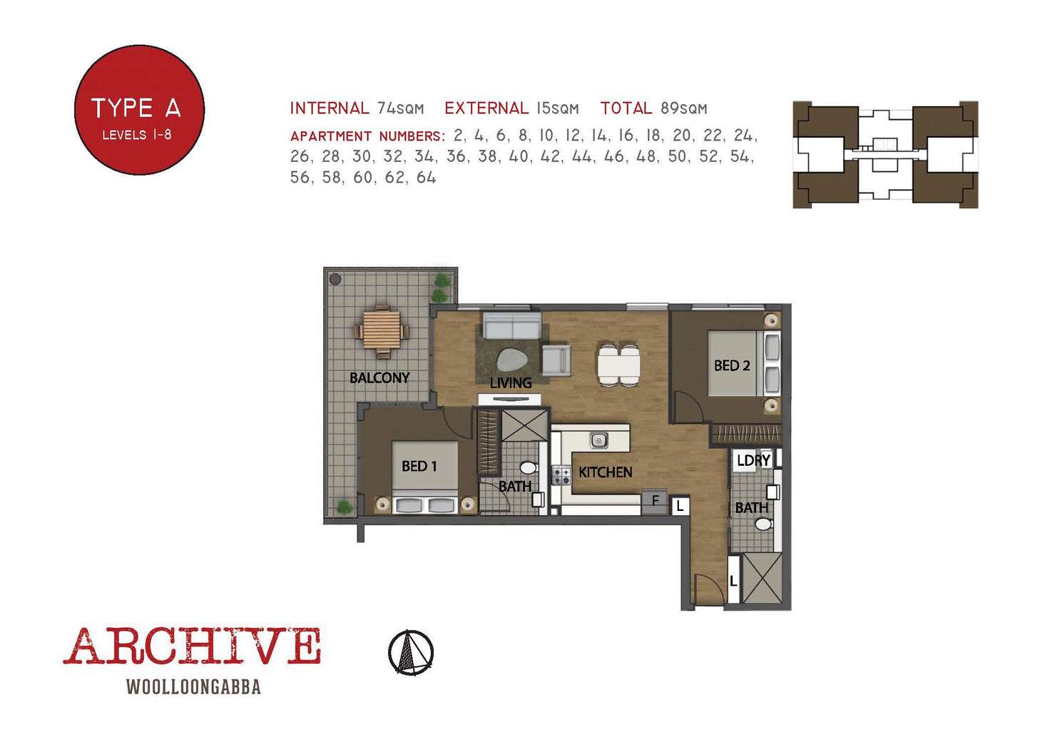 Floorplan of Homely unit listing, ID:3911153/17 Carl Street, Woolloongabba QLD 4102