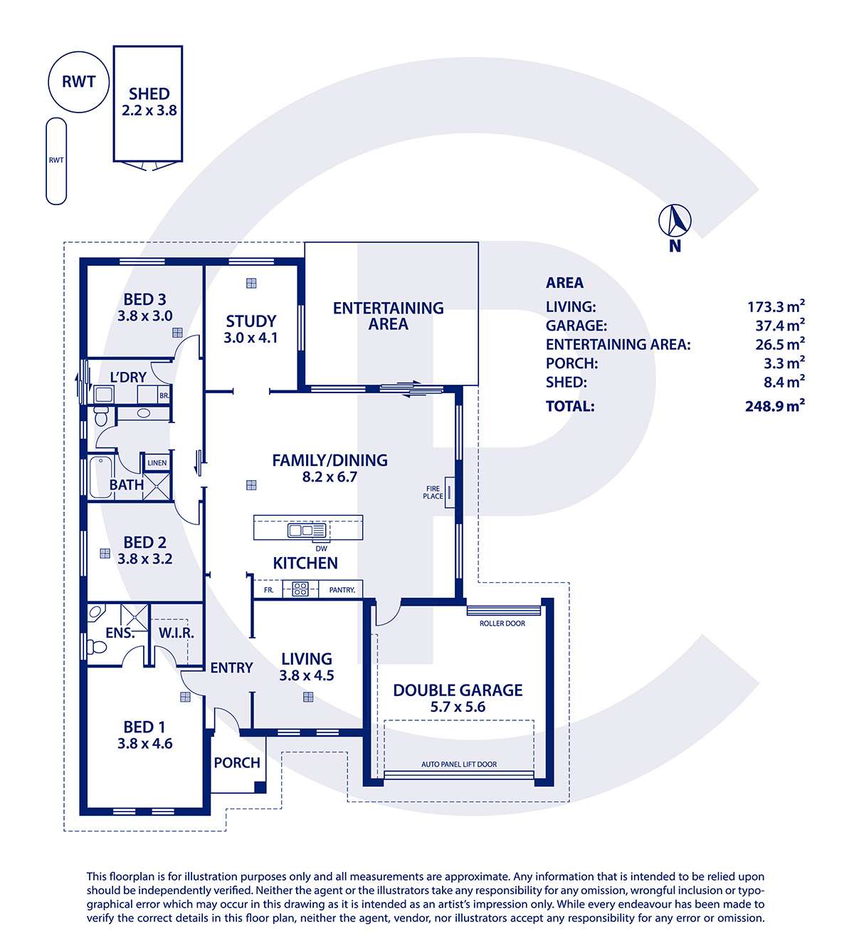 Floorplan of Homely house listing, 7 Jordan Street, Mount Barker SA 5251