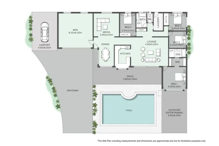 Floorplan of Homely house listing, 2 Billabong Place, Mapleton QLD 4560