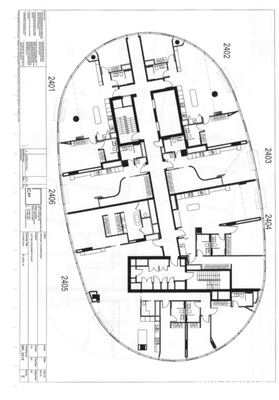 Floorplan of Homely house listing, 2403/1 Geoffrey Bolton Avenue, Perth WA 6000