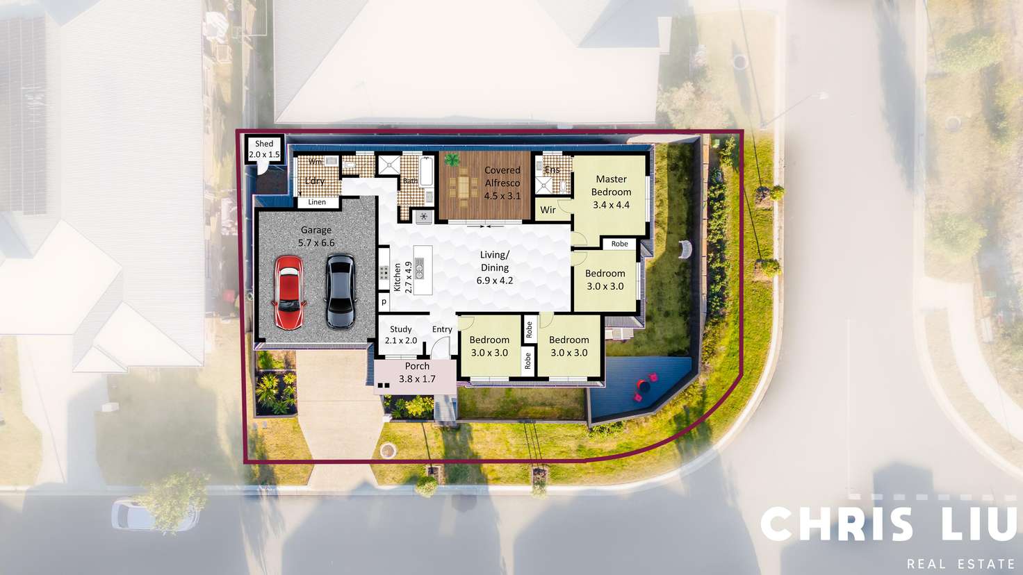 Floorplan of Homely house listing, 50 Bandicoot Drive, Bahrs Scrub QLD 4207