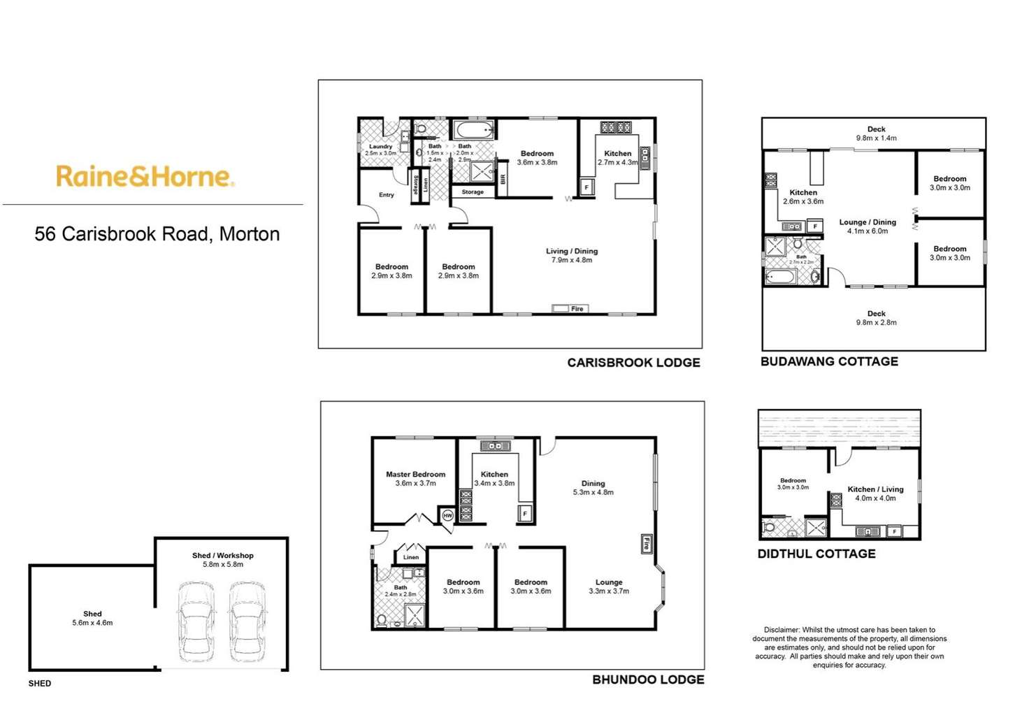 Floorplan of Homely lifestyle listing, 56 Carisbrook Road, Morton NSW 2538