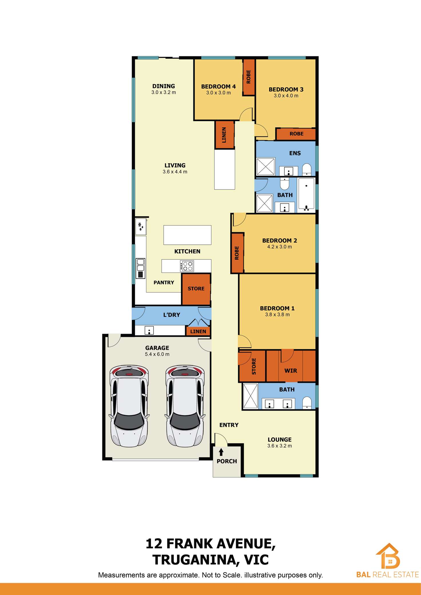Floorplan of Homely house listing, 12 Frank Avenue, Truganina VIC 3029