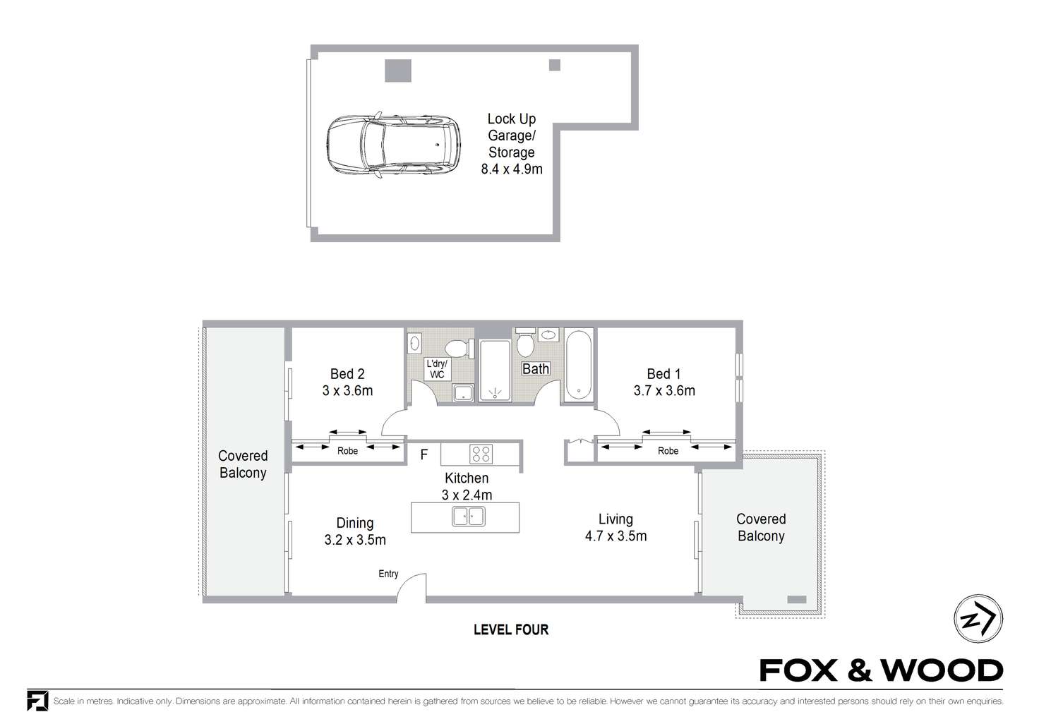 Floorplan of Homely apartment listing, 403/53 Merton Street, Sutherland NSW 2232