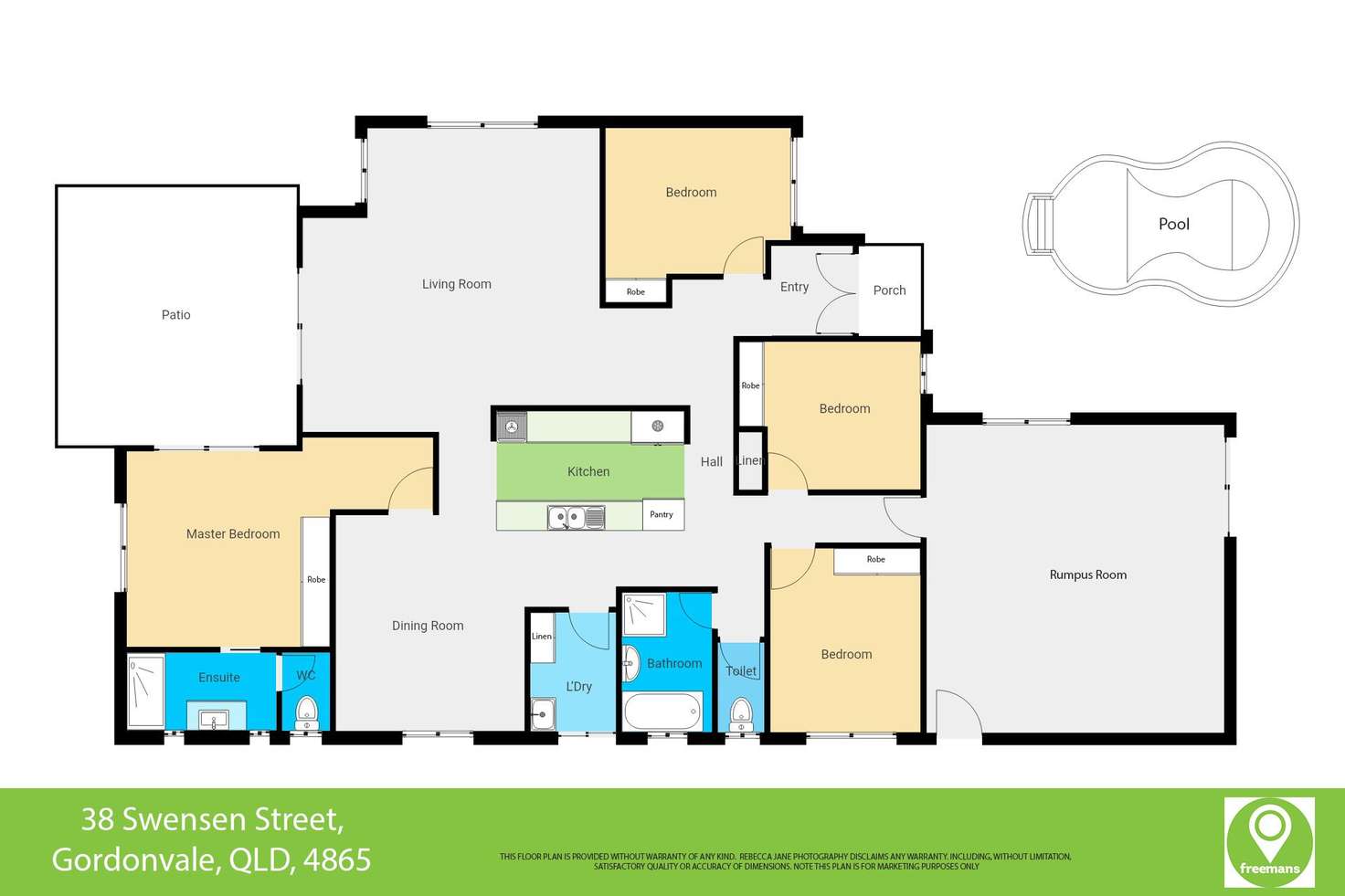 Floorplan of Homely house listing, 38 Swensen Street, Gordonvale QLD 4865