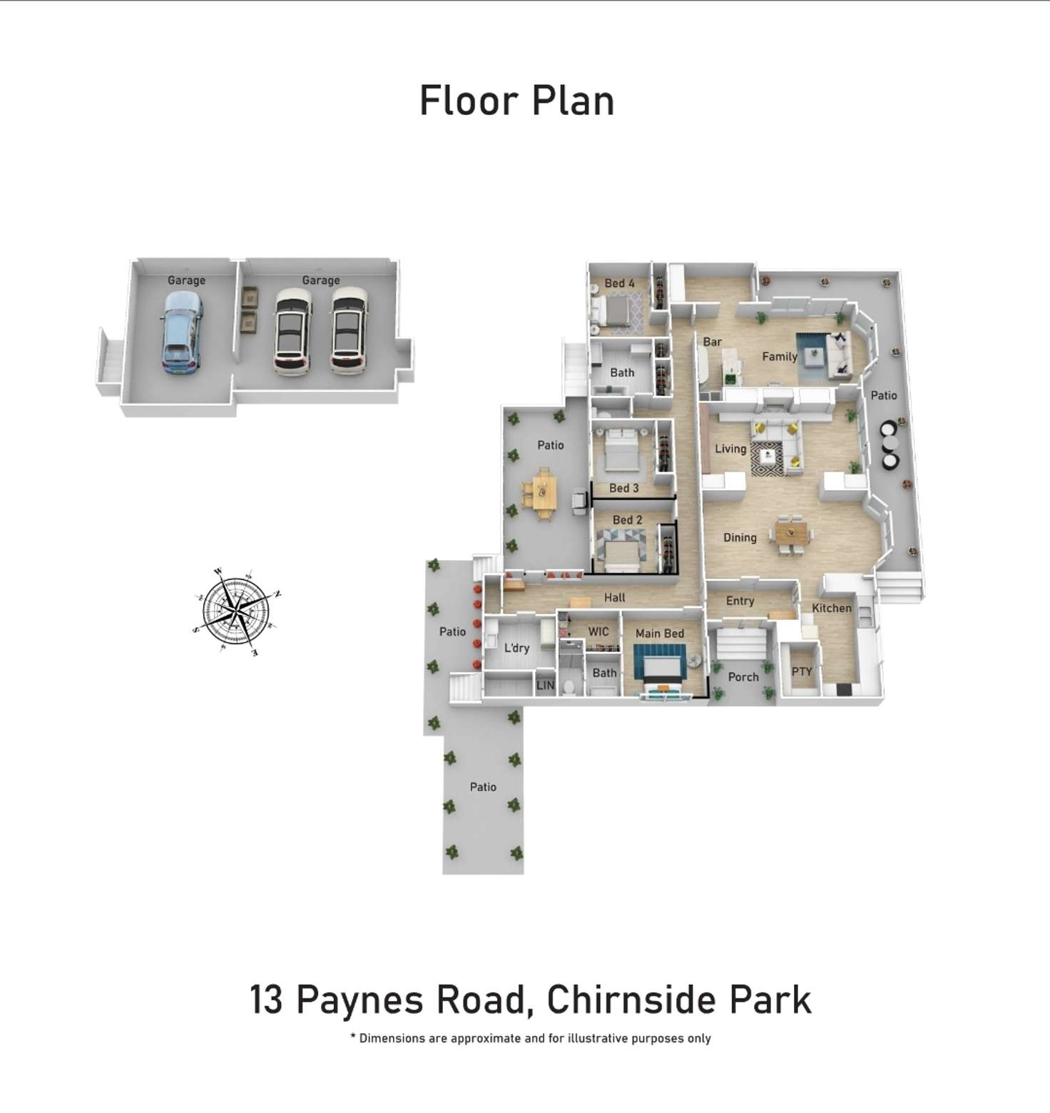 Floorplan of Homely residentialLand listing, 13 Paynes Road, Chirnside Park VIC 3116