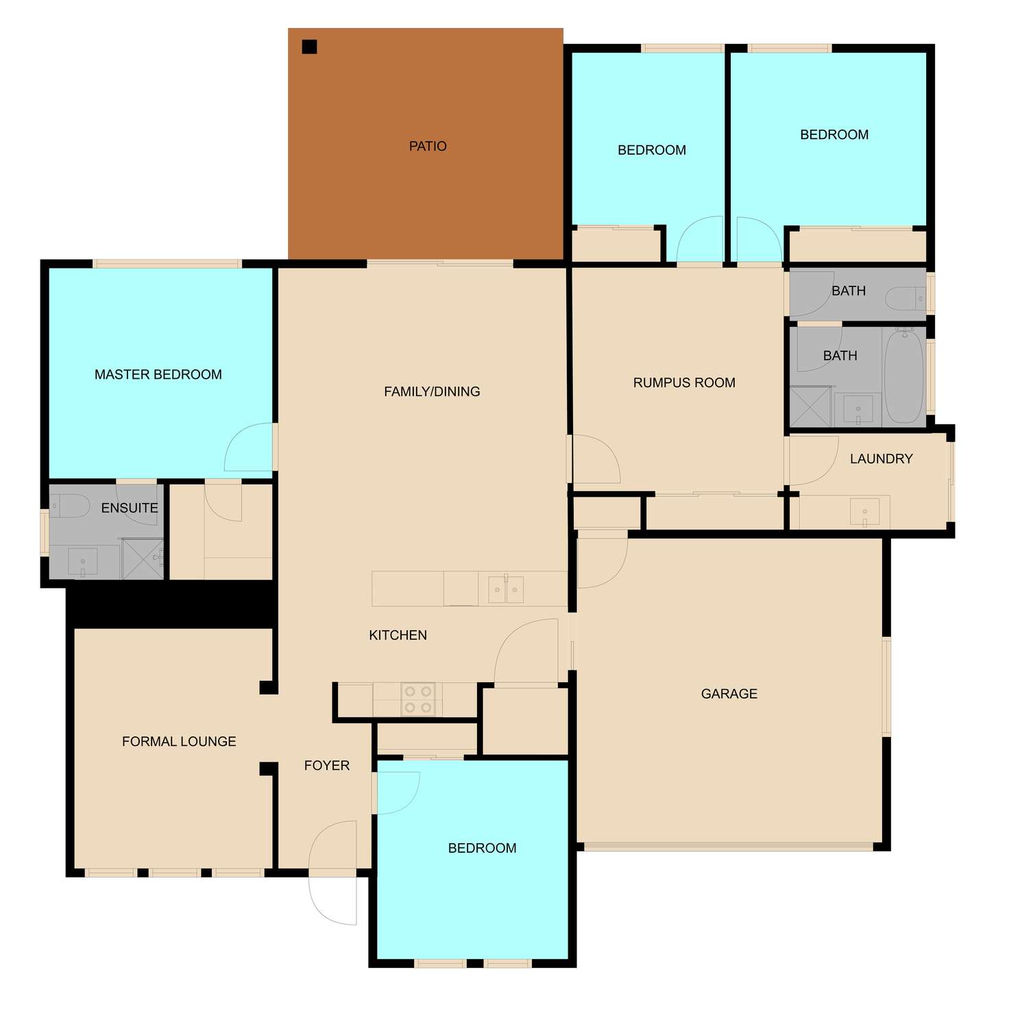 Floorplan of Homely house listing, 5 Timgarlen Avenue, Dubbo NSW 2830