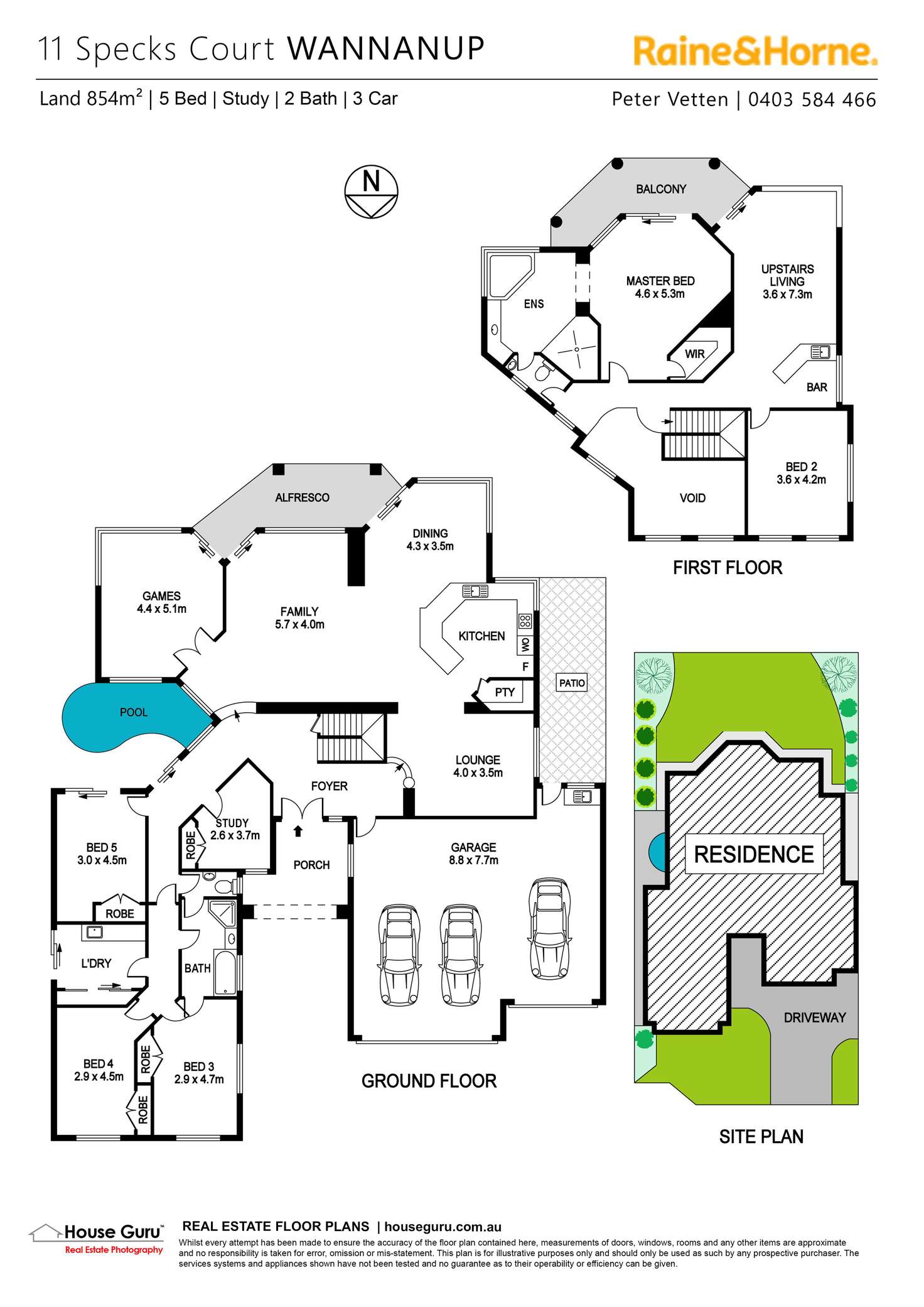 Floorplan of Homely house listing, 11 Specks Court, Wannanup WA 6210
