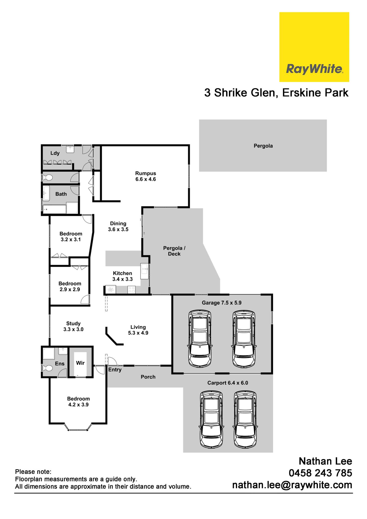 Floorplan of Homely house listing, 3 Shrike Glen, Erskine Park NSW 2759