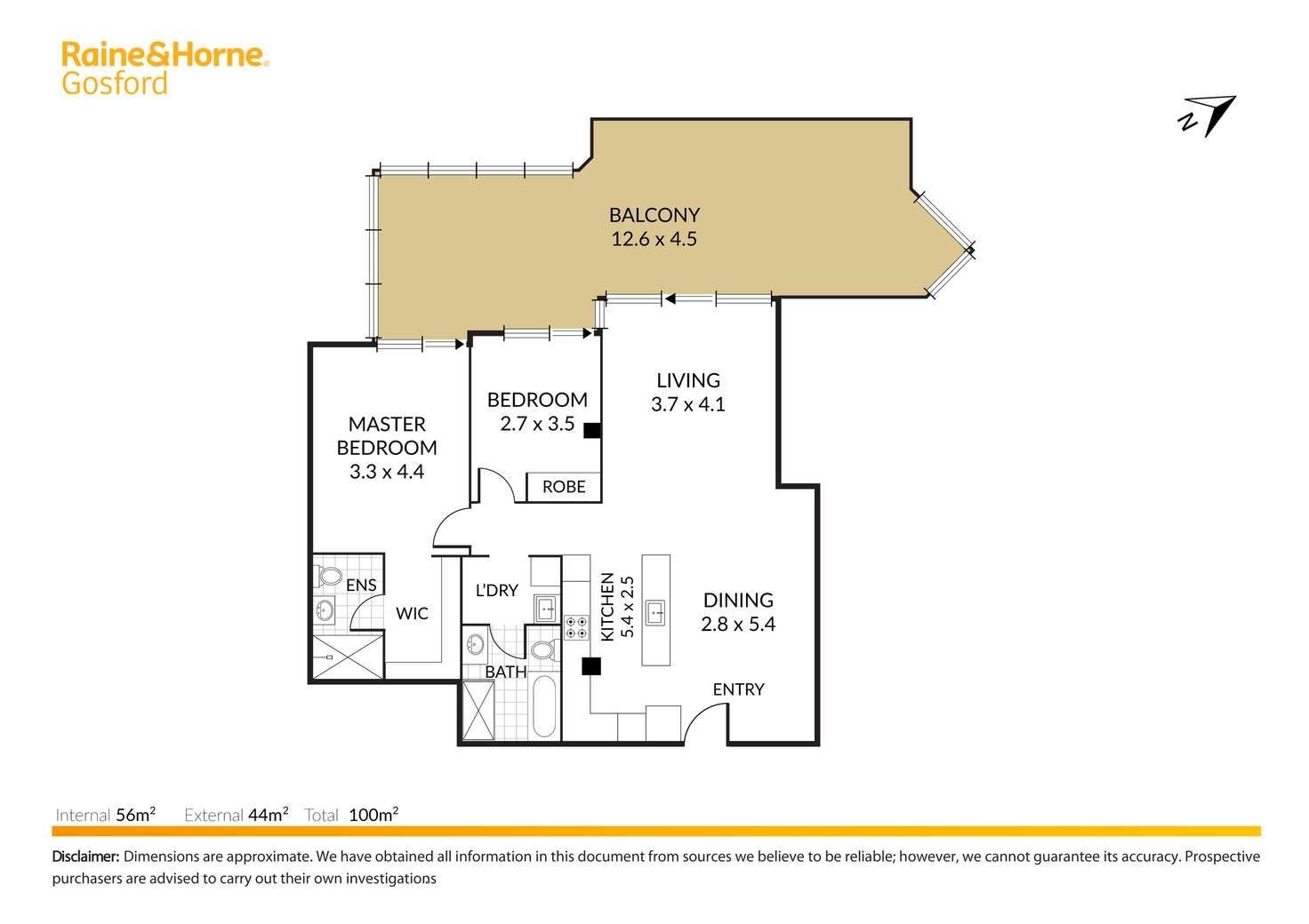 Floorplan of Homely apartment listing, 7/293 Mann Street, Gosford NSW 2250