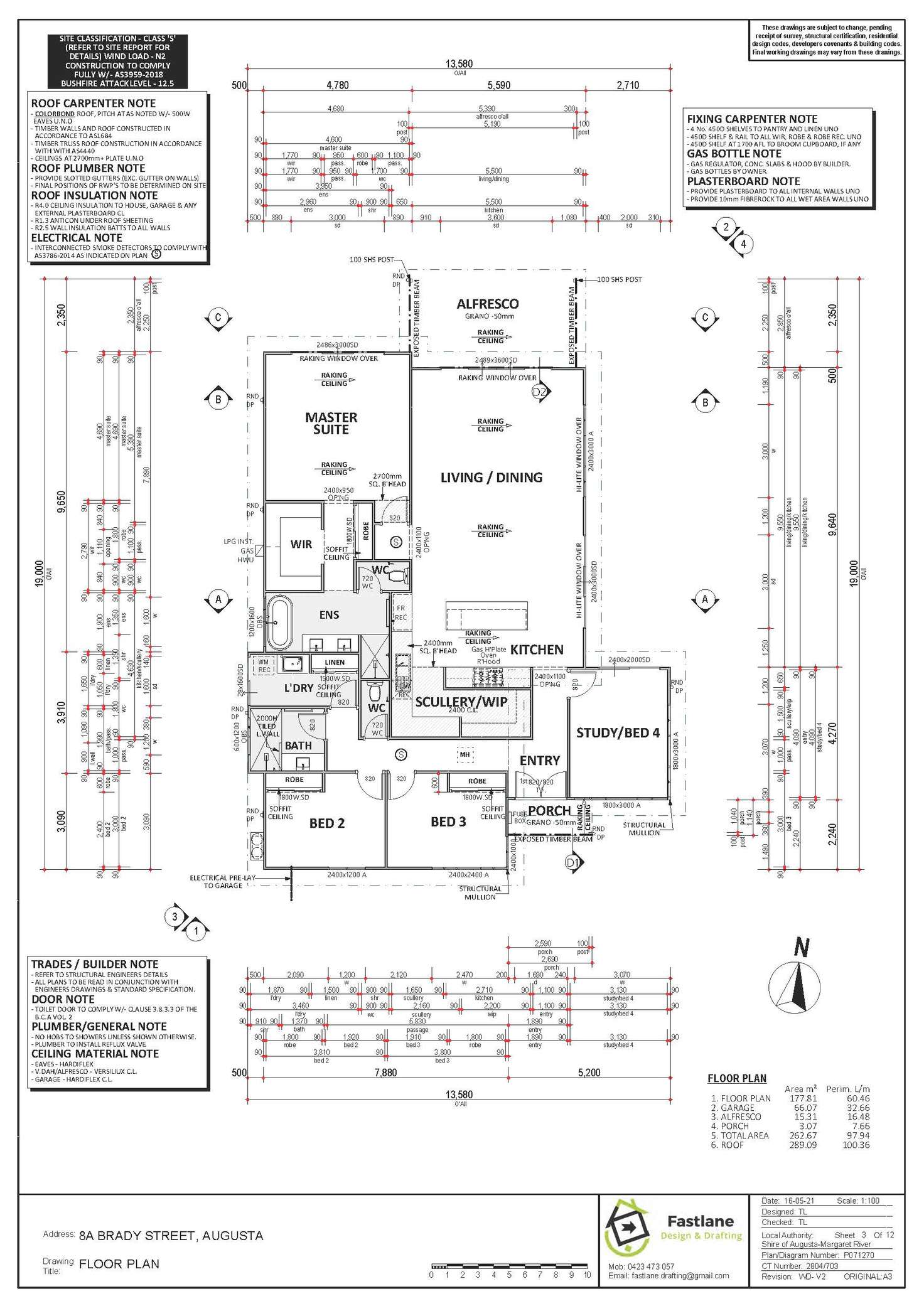 Floorplan of Homely house listing, 8A Brady Street, Augusta WA 6290
