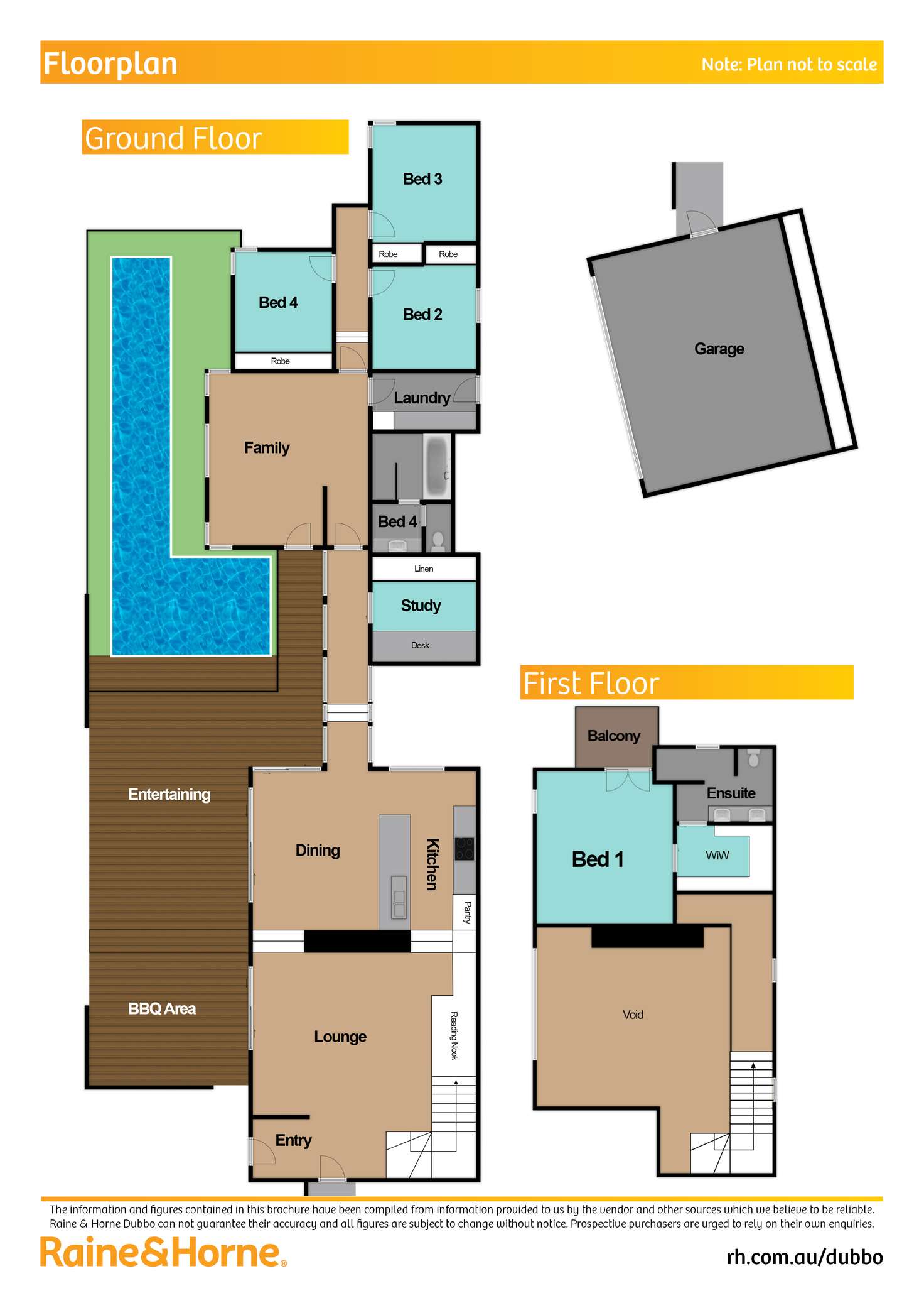 Floorplan of Homely house listing, 28 Glenabbey Drive, Dubbo NSW 2830