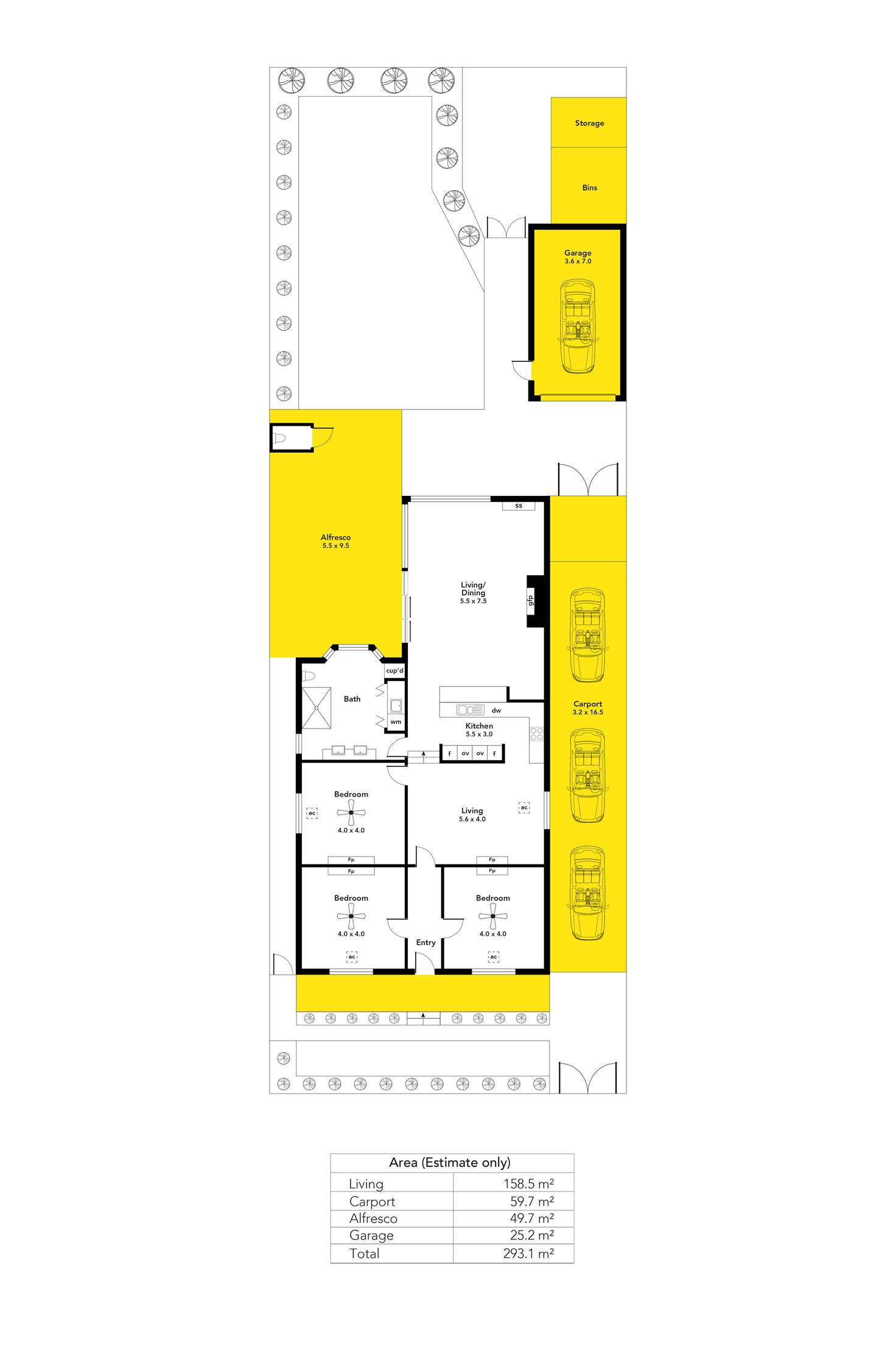 Floorplan of Homely house listing, 16 Forest Street, Glandore SA 5037