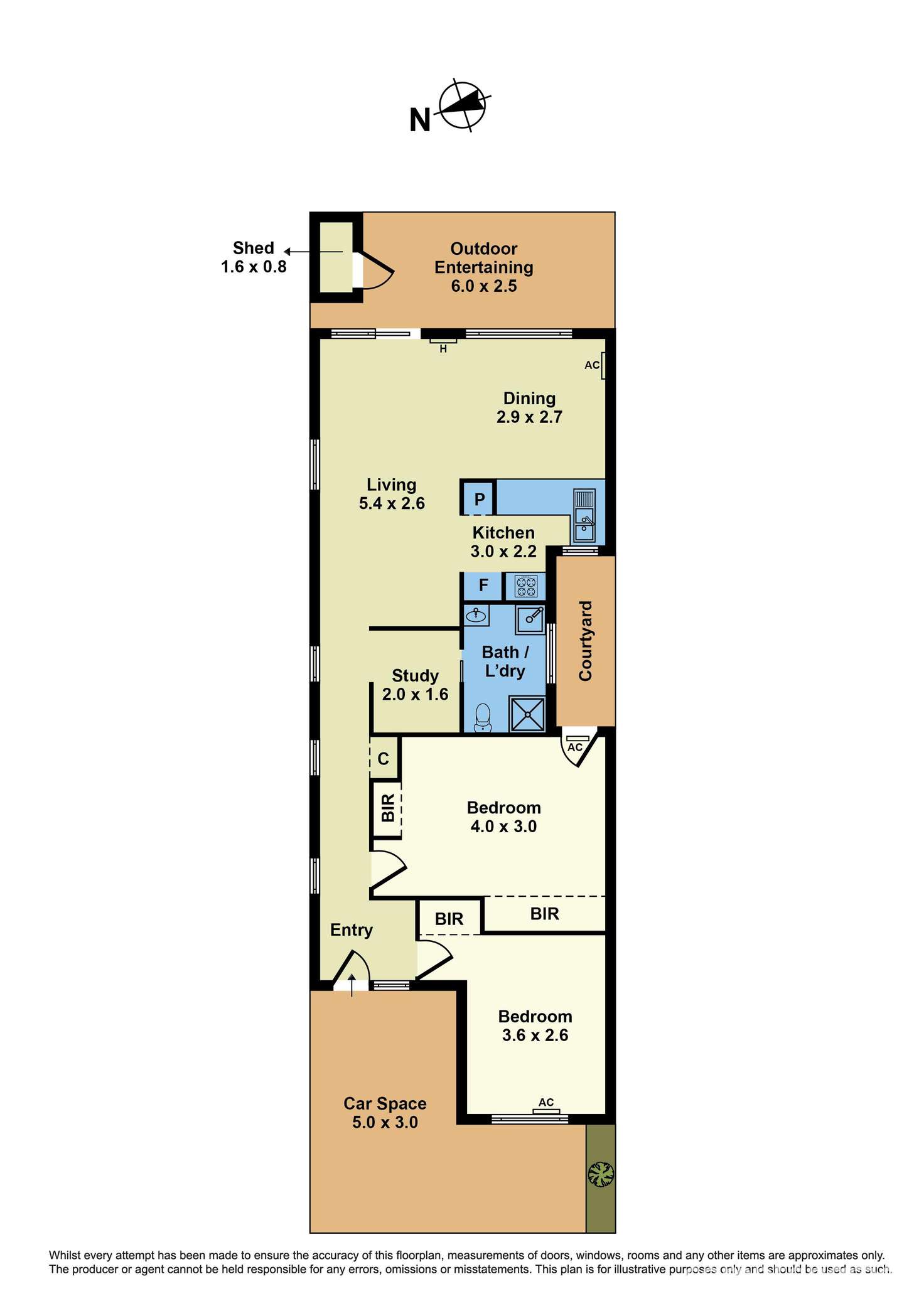 Floorplan of Homely house listing, 93 Victoria Street, Seddon VIC 3011