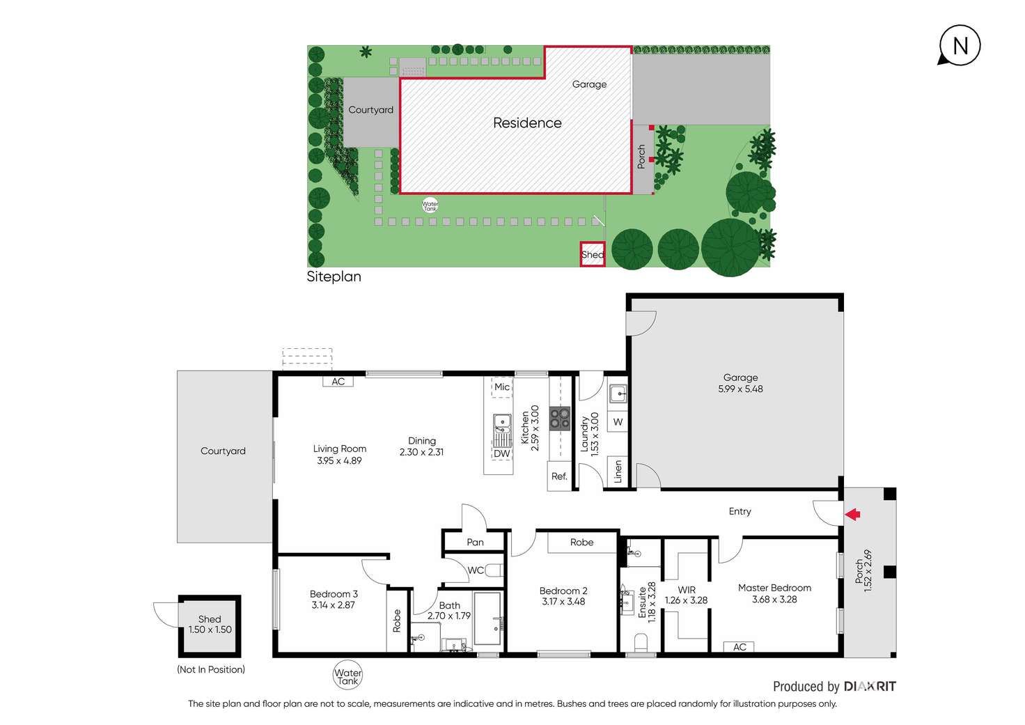Floorplan of Homely house listing, 22 Gungurra Grove, Wyndham Vale VIC 3024