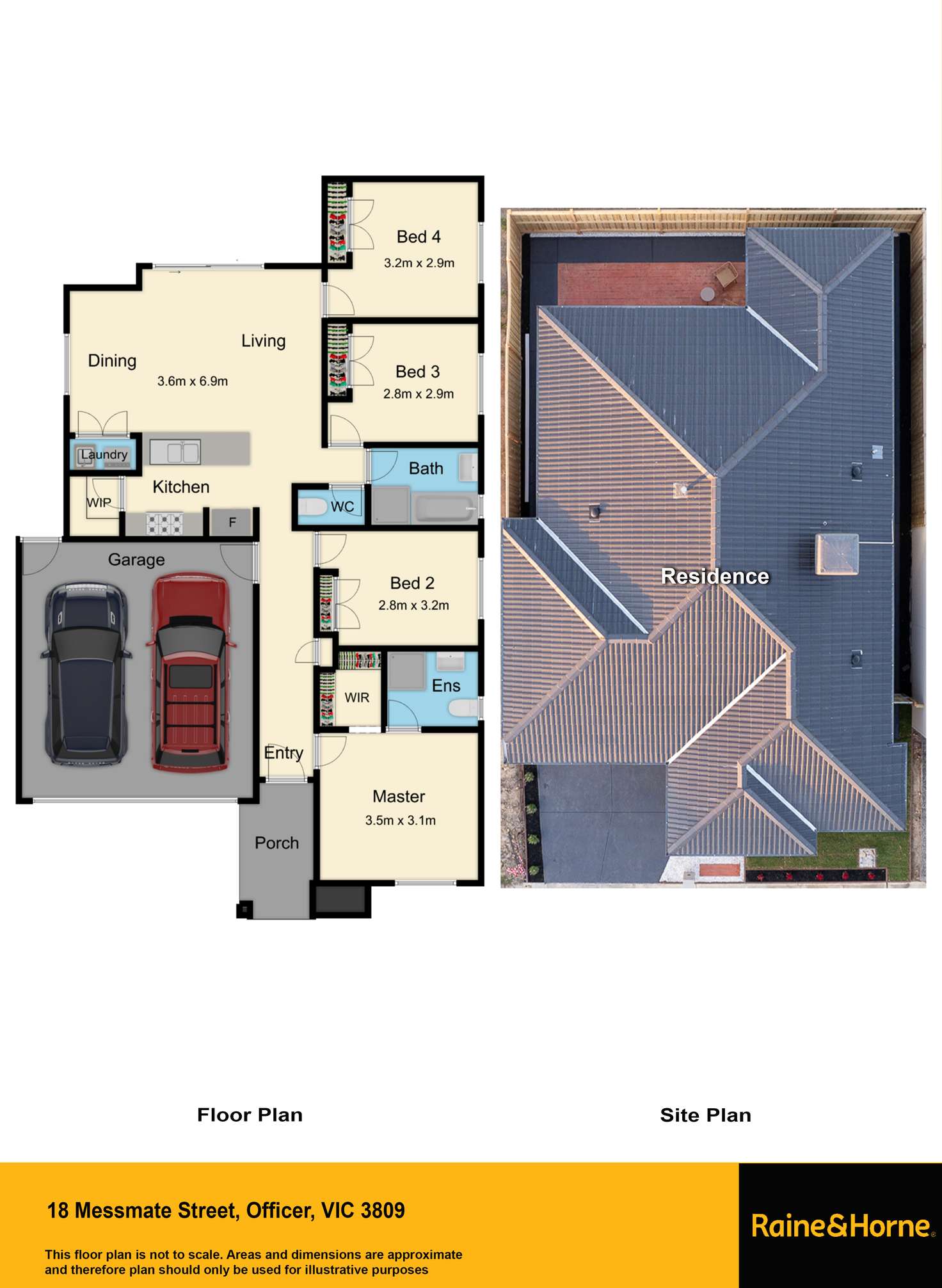 Floorplan of Homely house listing, 18 Messmate Street, Officer VIC 3809