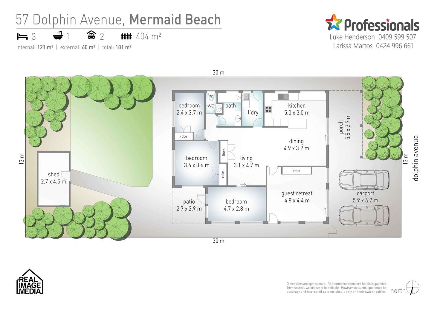 Floorplan of Homely house listing, 57 Dolphin Avenue, Mermaid Beach QLD 4218