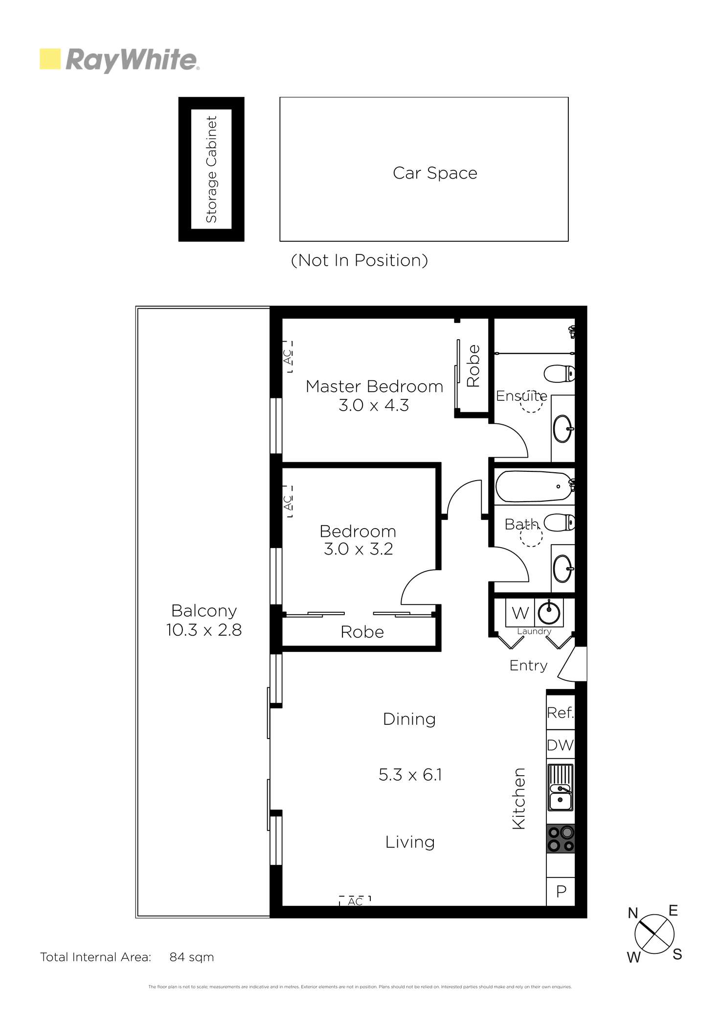 Floorplan of Homely apartment listing, 36/44 Eucalyptus Drive, Maidstone VIC 3012