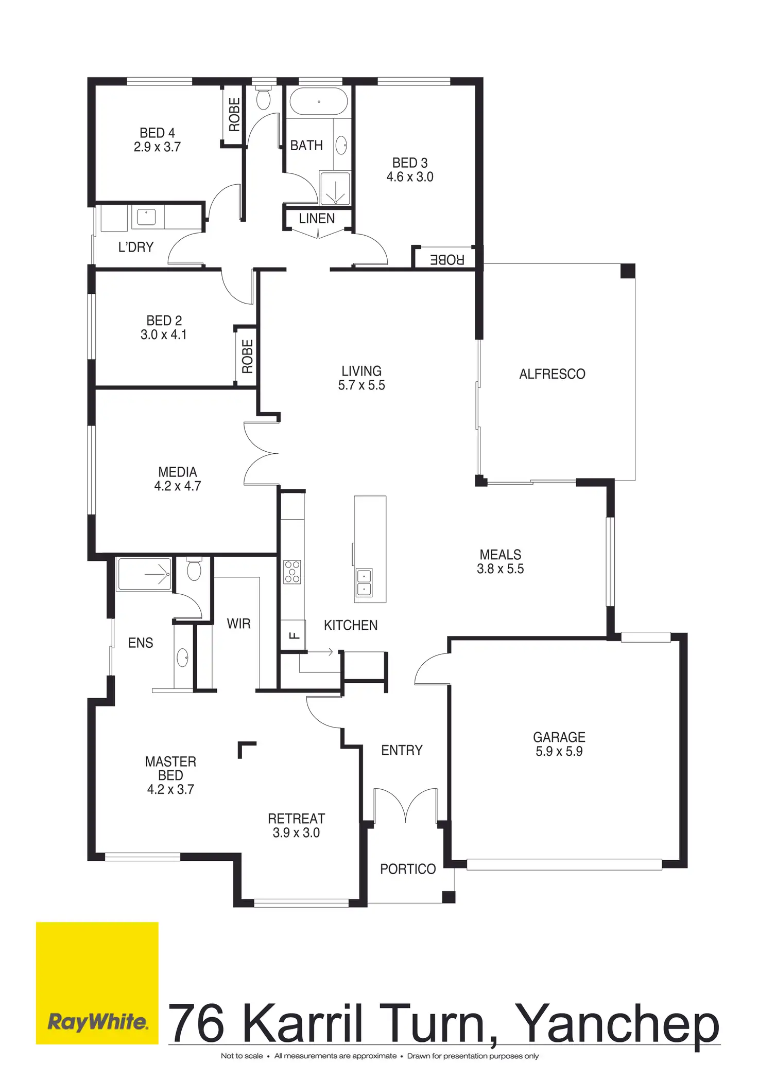Sold House 76 Karril Turn, Yanchep WA 6035 Jan 2, 2024 Homely