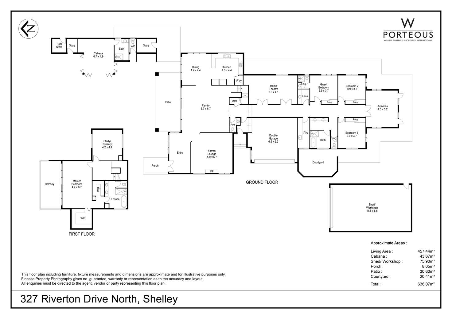 Floorplan of Homely house listing, 327 Riverton Drive North, Shelley WA 6148