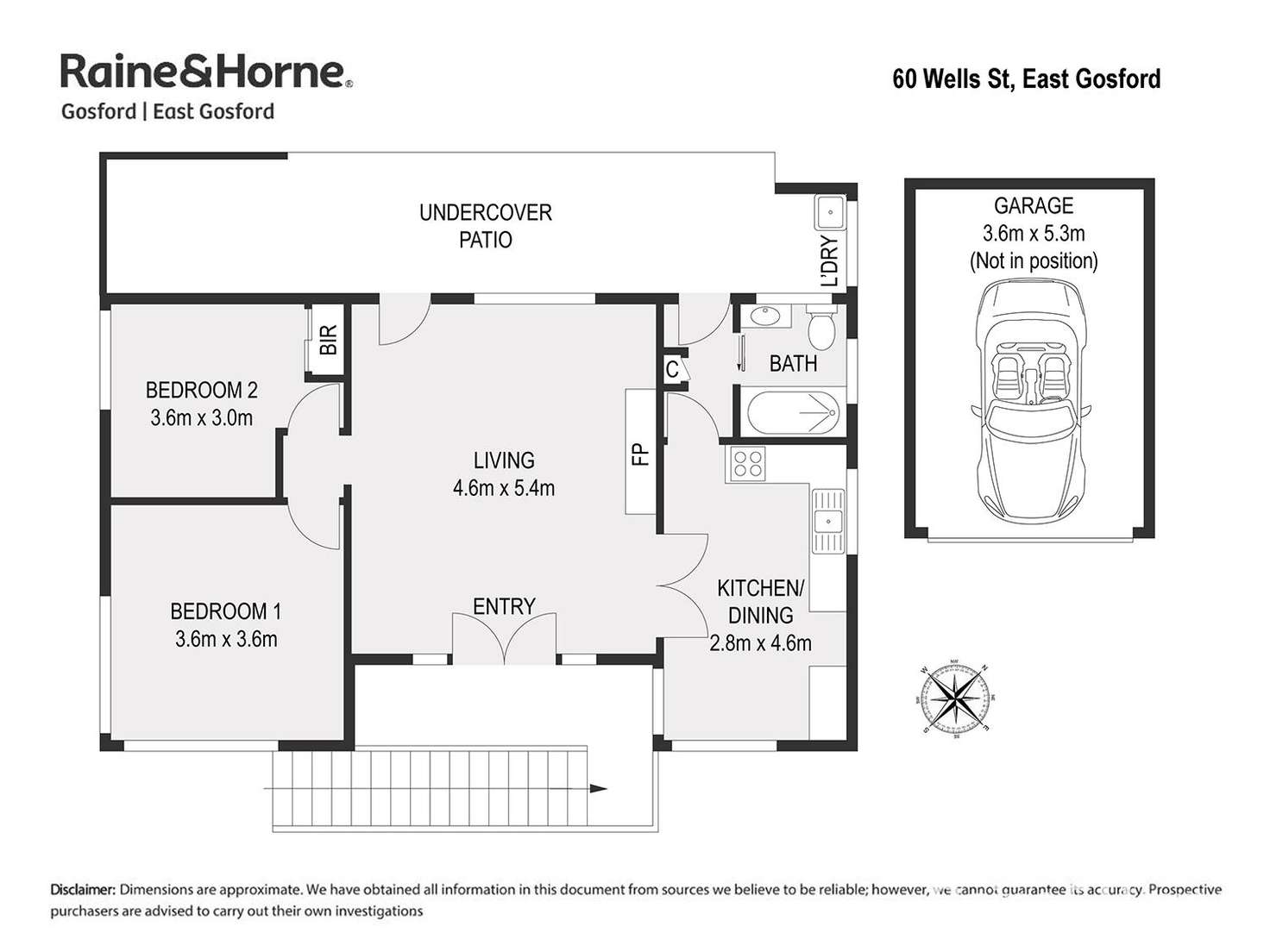 Floorplan of Homely house listing, 60 Wells Street, East Gosford NSW 2250