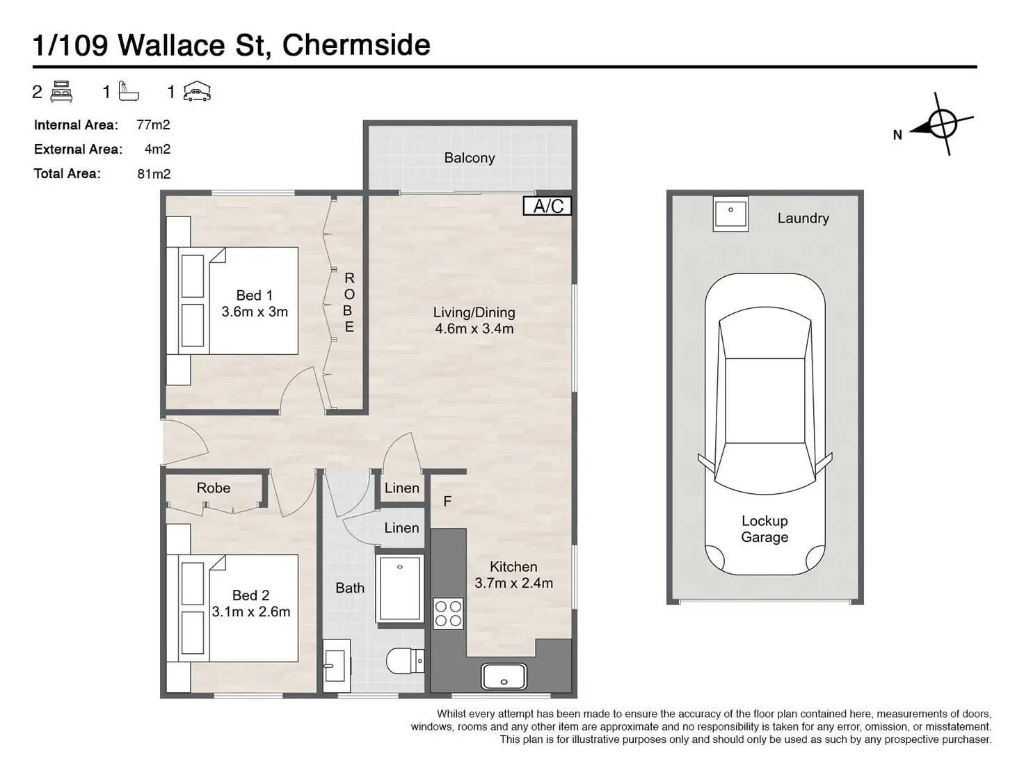 Sold Unit 1/109 Wallace Street, Chermside QLD 4032 Feb 8, 2024 Homely