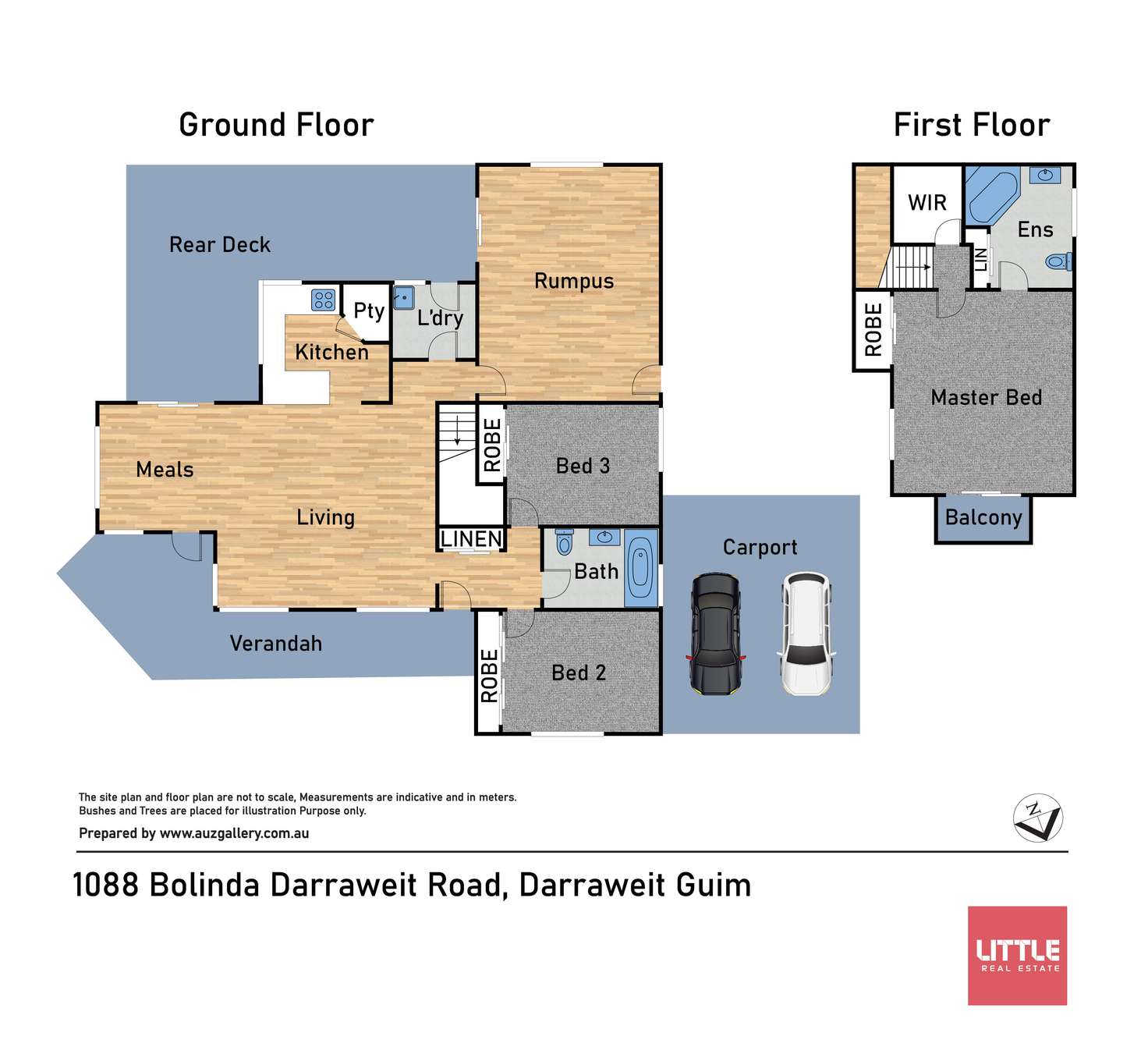 Floorplan of Homely acreageSemiRural listing, 1088 Bolinda-Darraweit Road, Darraweit Guim VIC 3756