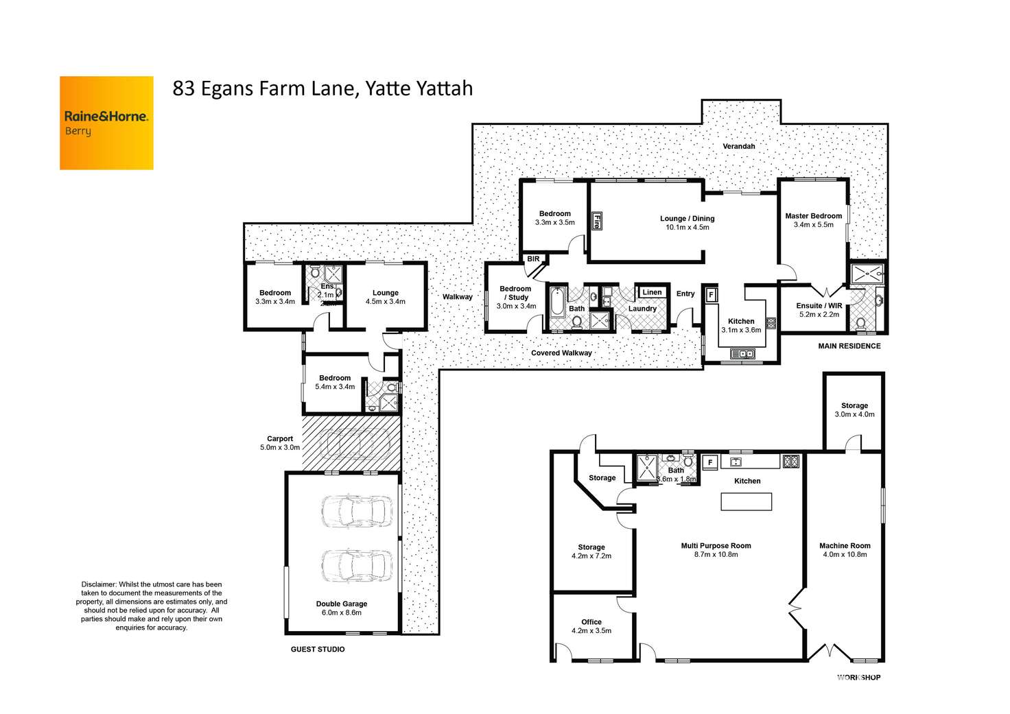 Floorplan of Homely acreageSemiRural listing, 83 Egans Farm Lane, Yatte Yattah NSW 2539