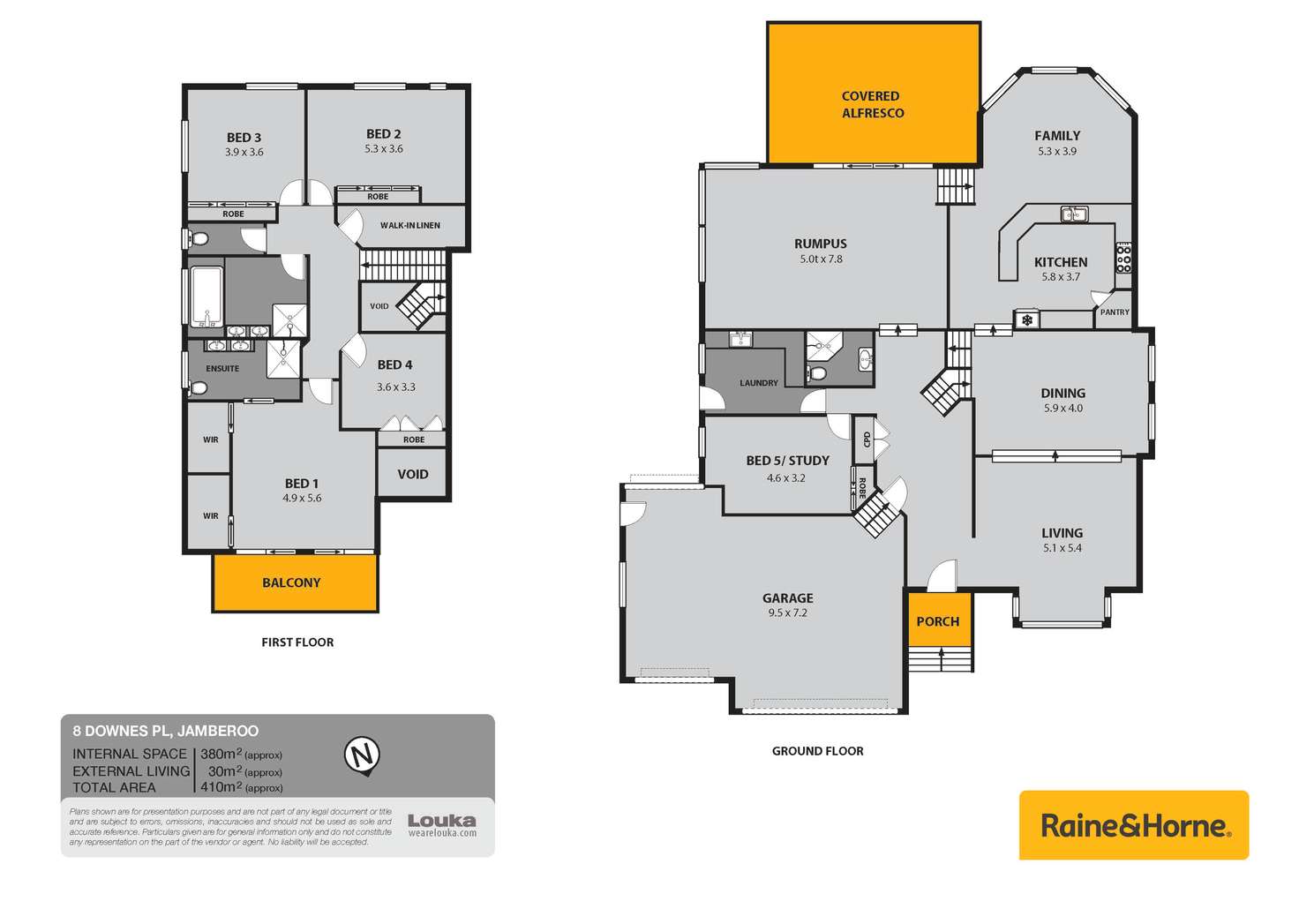 Floorplan of Homely house listing, 8 Downes Place, Jamberoo NSW 2533